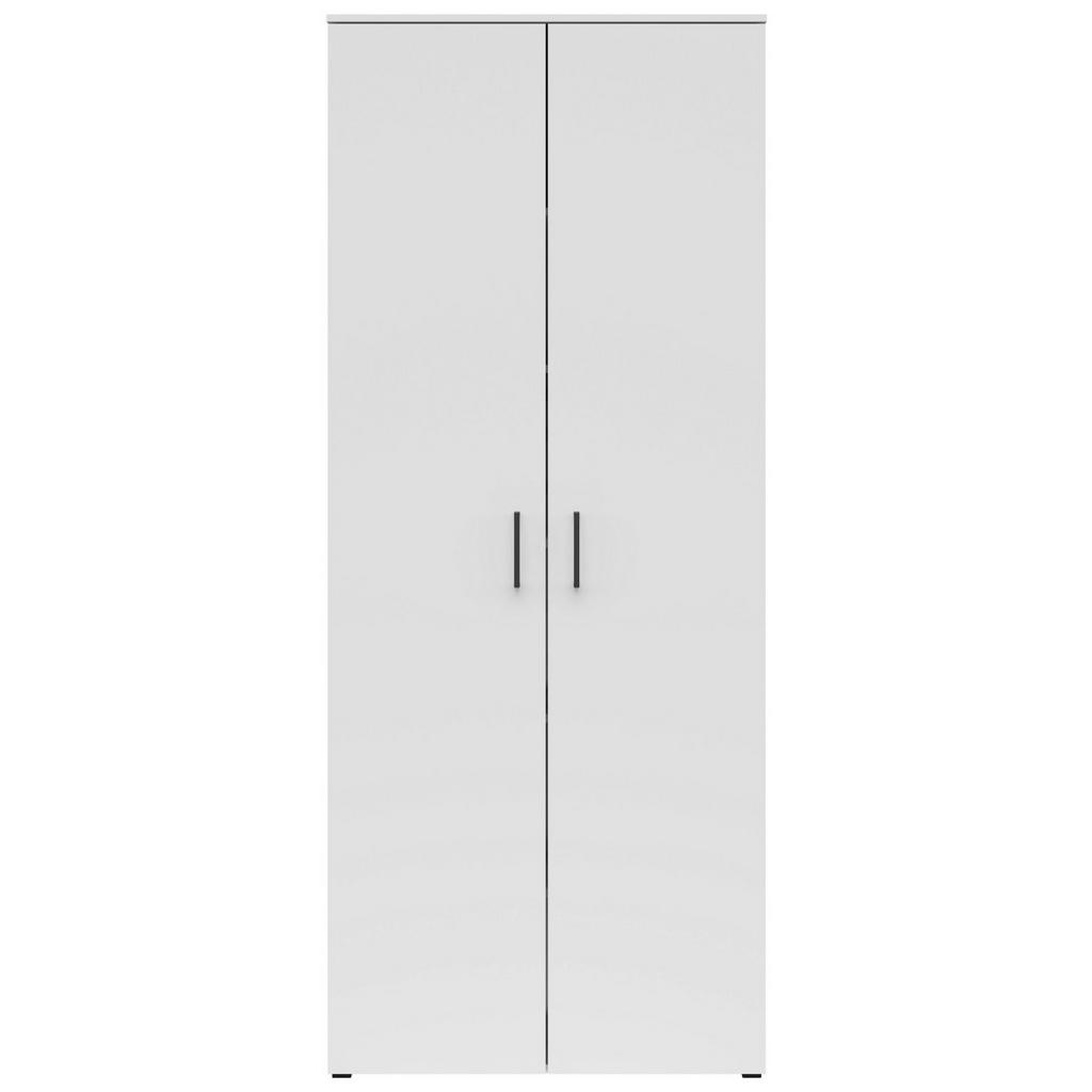 Schrank Multi-Stauraum Typ 37 weiß B/H/T: ca. 80x195x40 cm günstig online kaufen