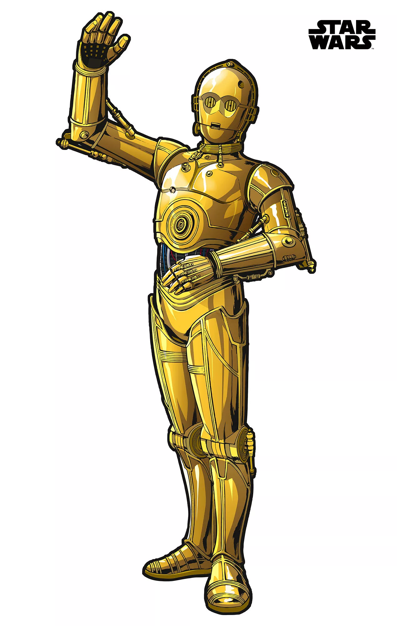 Komar Vliestapete »Star Wars XXL C-3PO« günstig online kaufen