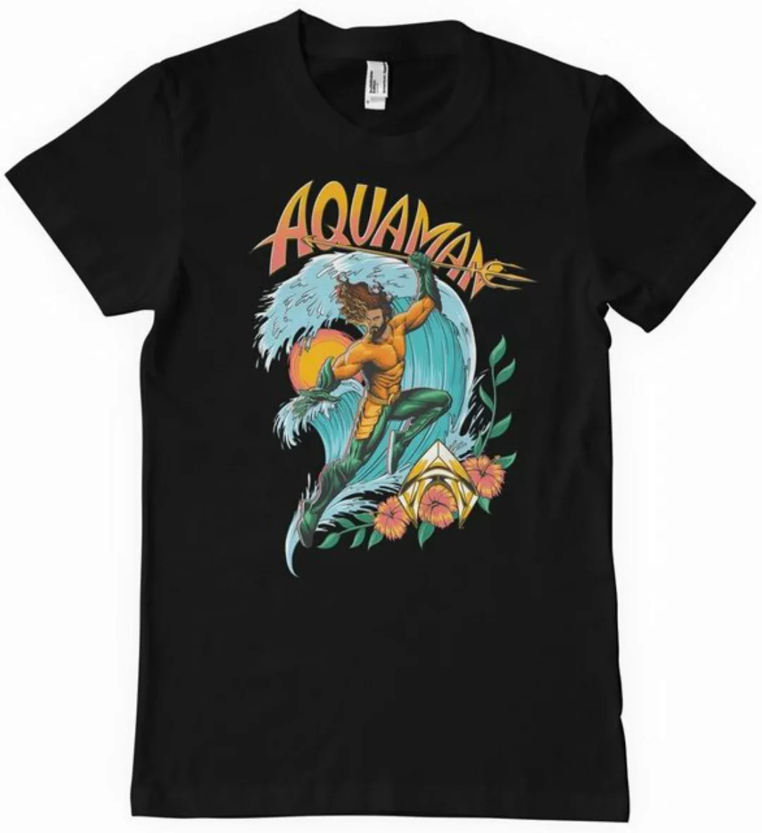 Aquaman T-Shirt Surf Style T-Shirt günstig online kaufen