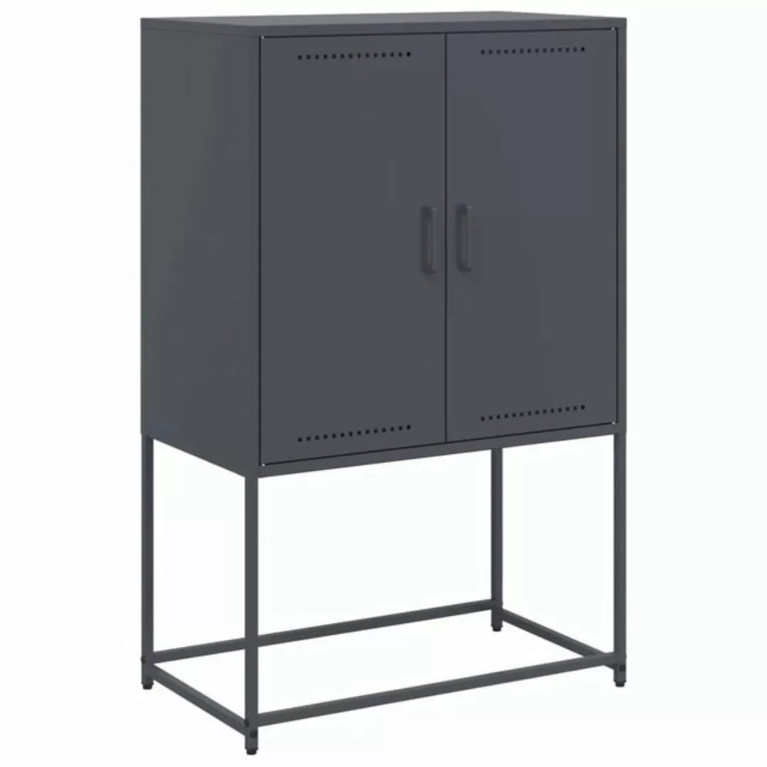 vidaXL TV-Schrank TV-Schrank Schwarz 68x39x60,5 cm Stahl (1-St) günstig online kaufen