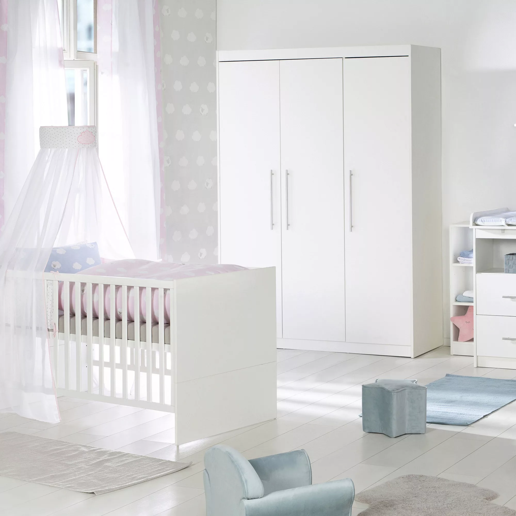 home24 Babyzimmer-Set Maren (3-teilig) günstig online kaufen