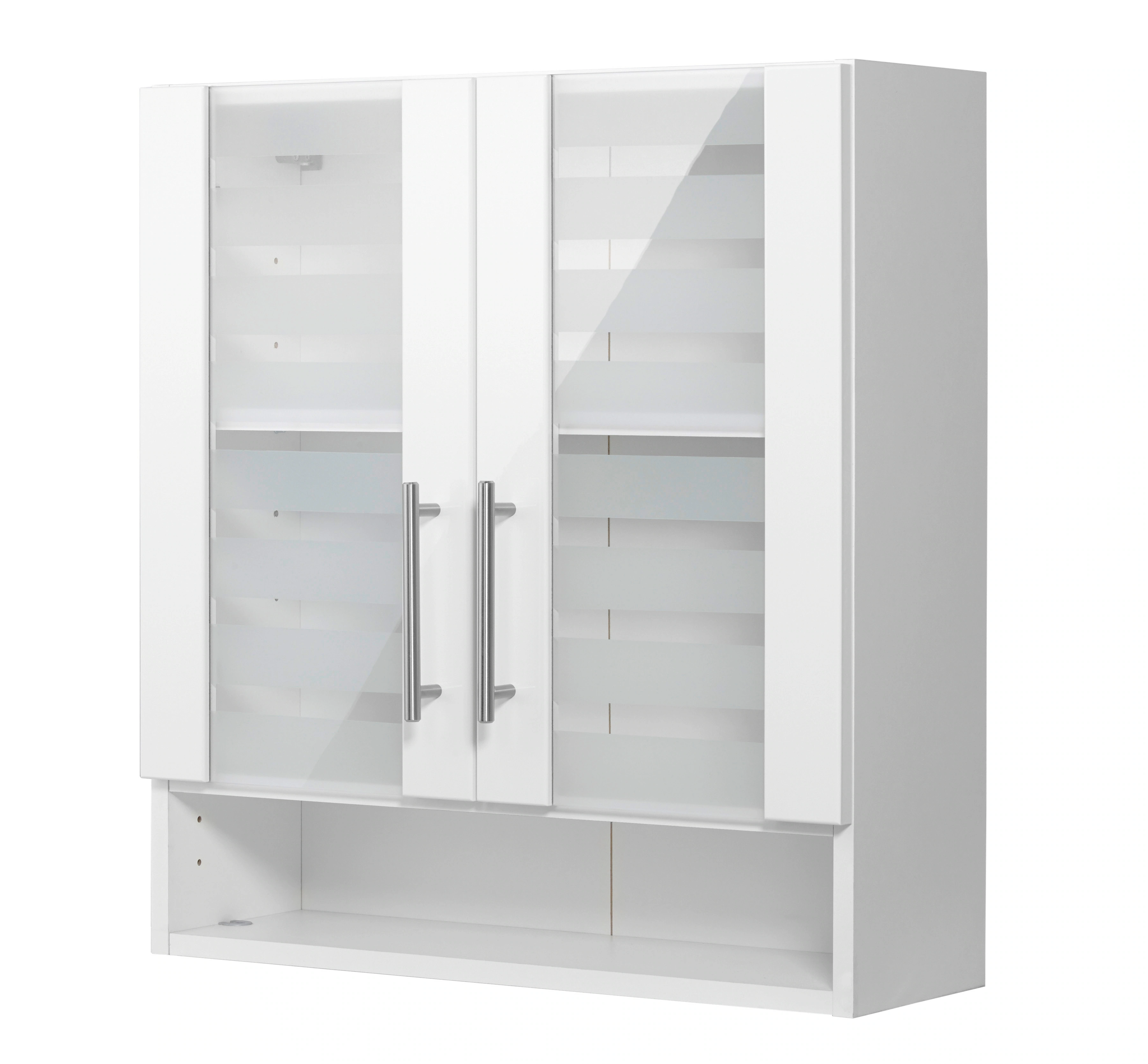 welltime Hängeschrank "Jaca", Breite 60 cm, mit MDF Hochglanz-Fronten günstig online kaufen