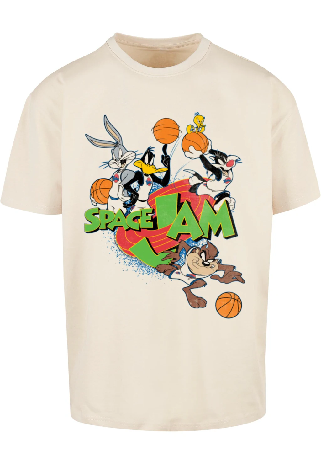 Merchcode T-Shirt "Merchcode Herren Space Jam Team Oversize Tee", (1 tlg.) günstig online kaufen