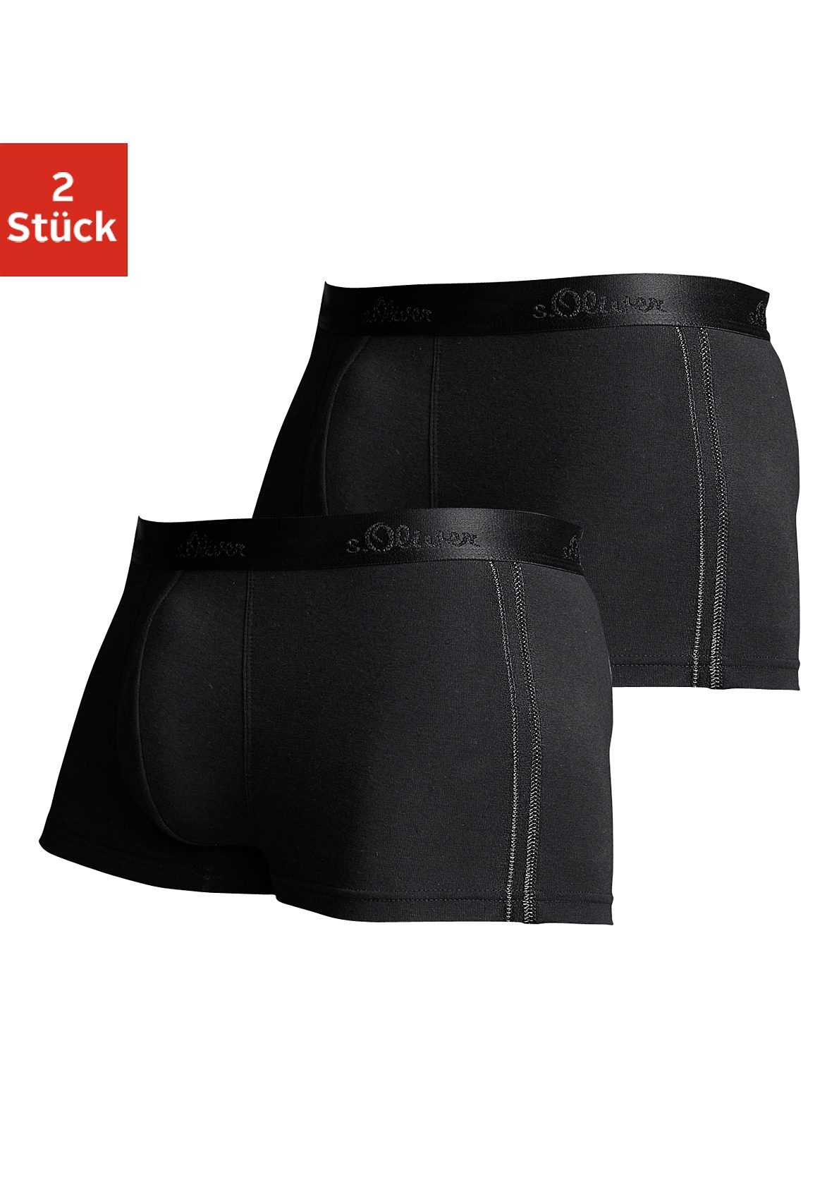 s.Oliver Boxershorts, (Packung, 2 St.) günstig online kaufen