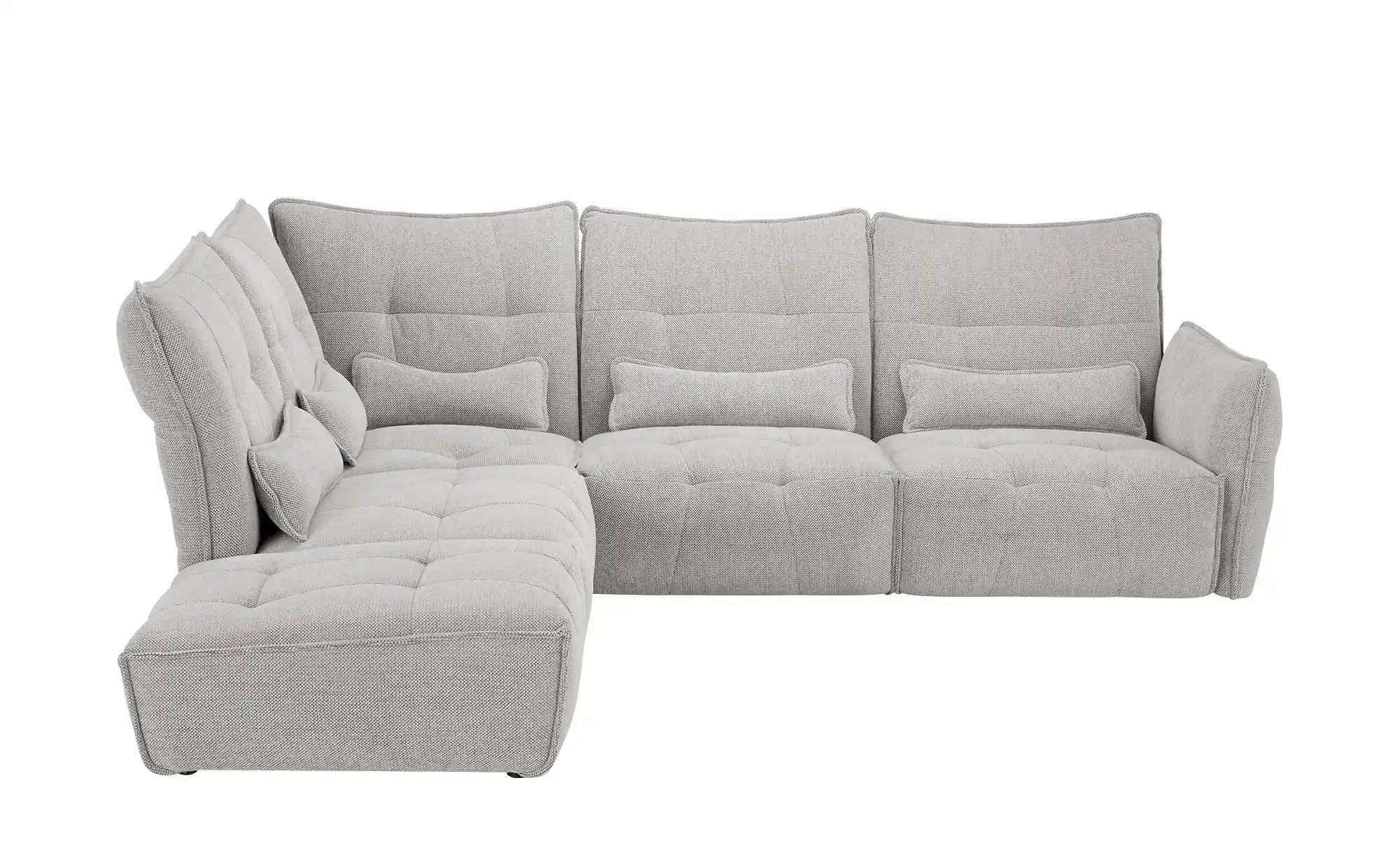 bobb Ecksofa  Jeaneva ¦ grau ¦ Maße (cm): B: 275 H: 101 T: 320 Polstermöbel günstig online kaufen