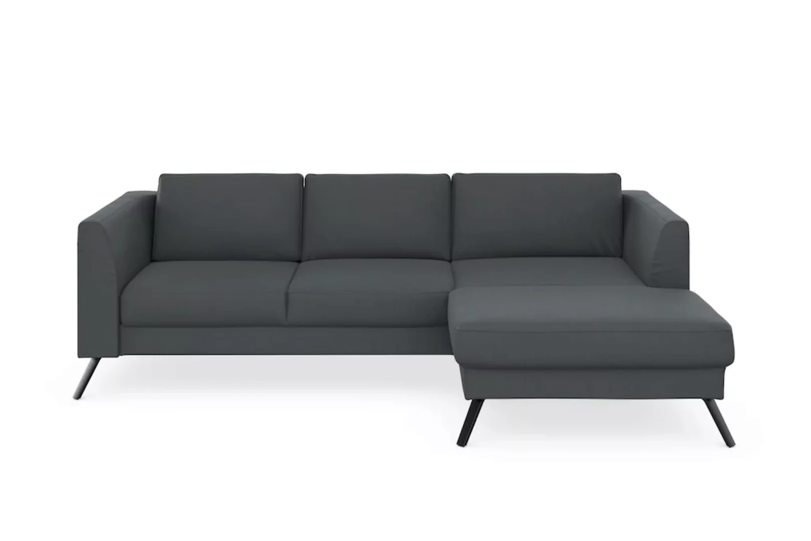 sit&more Ecksofa »Lindholm L-Form«, mit Sitztiefenverstellung und Federkern günstig online kaufen