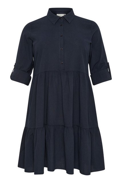 KAFFE Curve Jerseykleid Kleid KCnana Große Größen günstig online kaufen