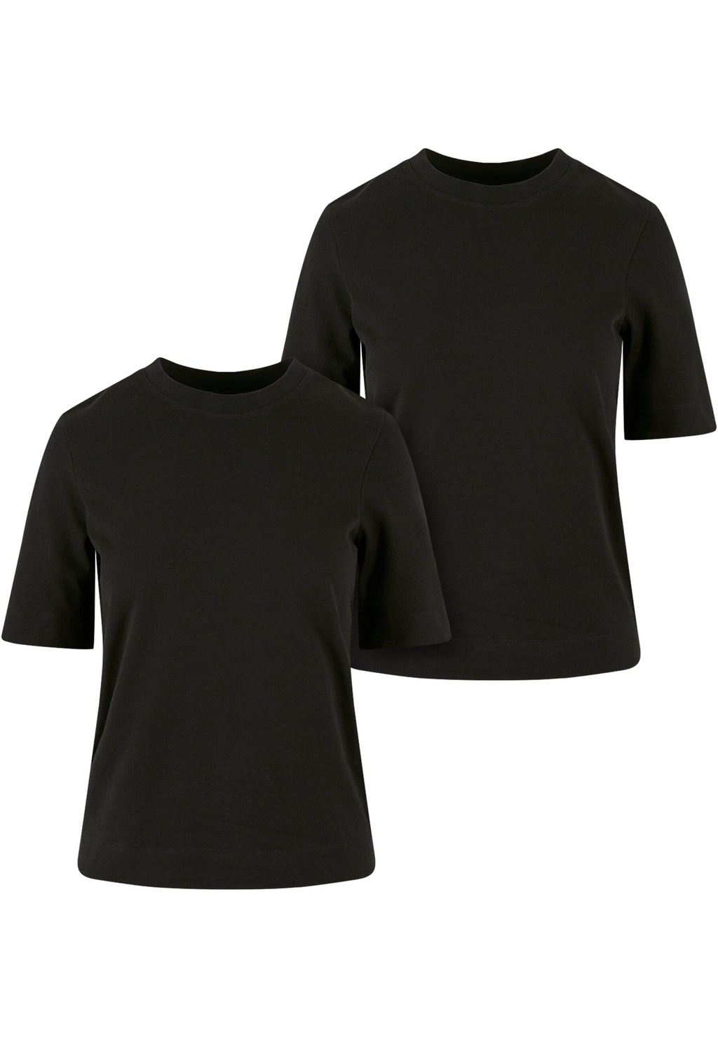 URBAN CLASSICS T-Shirt "Urban Classics Damen Ladies Classy Tee 2-Pack", (1 günstig online kaufen