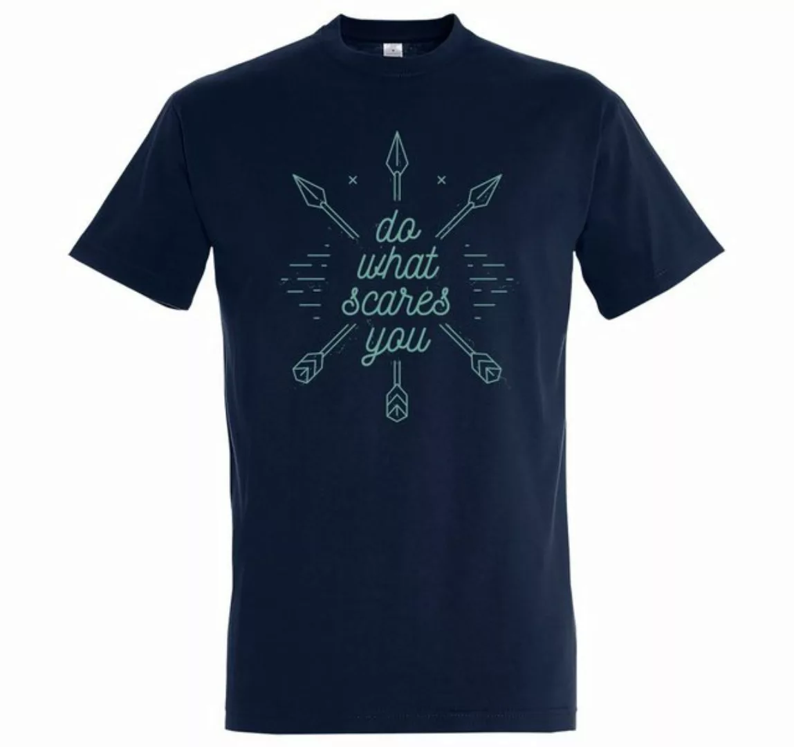 Youth Designz T-Shirt "Do What Scares You" Herren Shirt mit trendigem Front günstig online kaufen