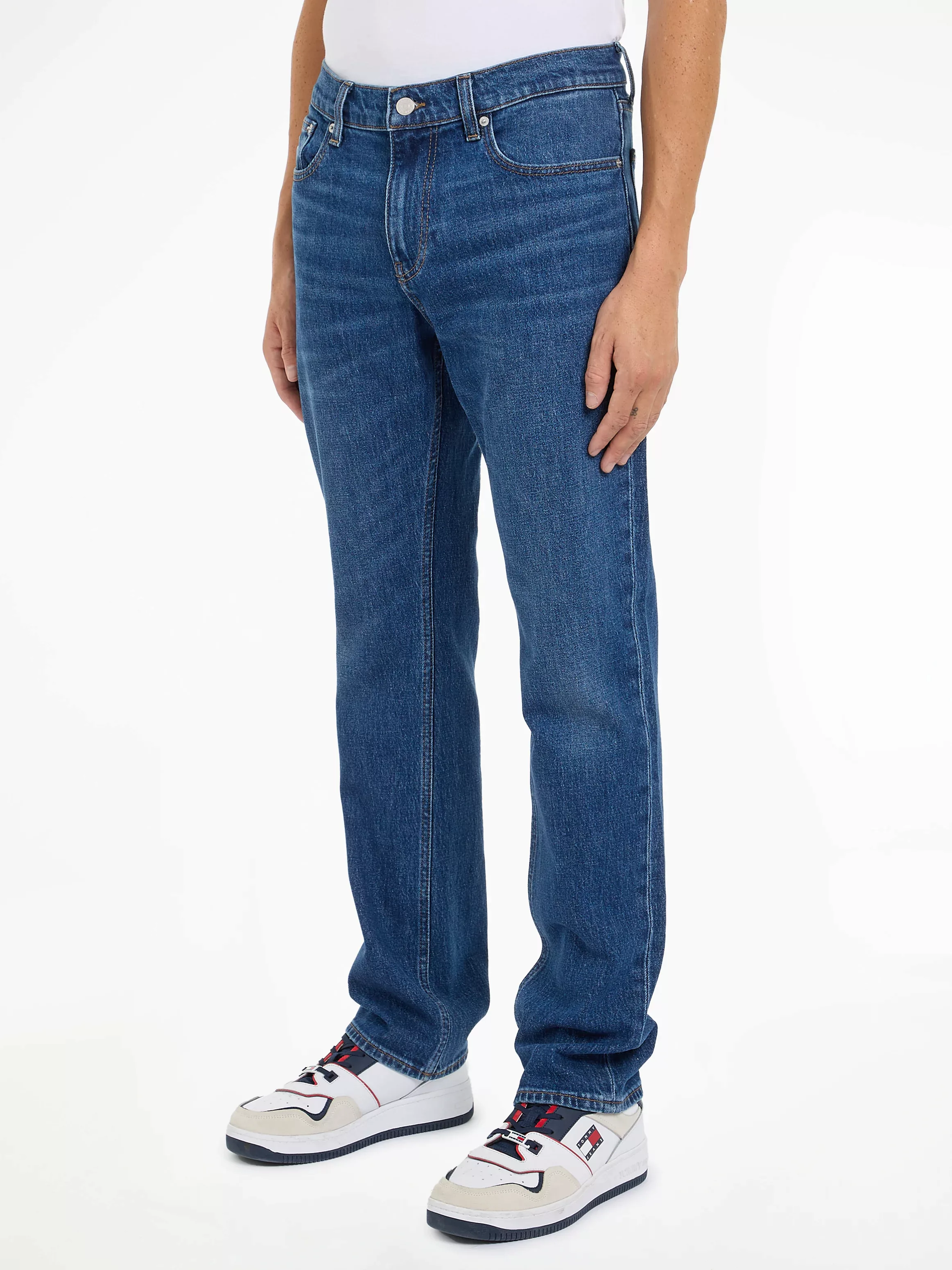 Tommy Jeans Regular-fit-Jeans "RYAN RGLR STRGHT", mit Logoprägung günstig online kaufen