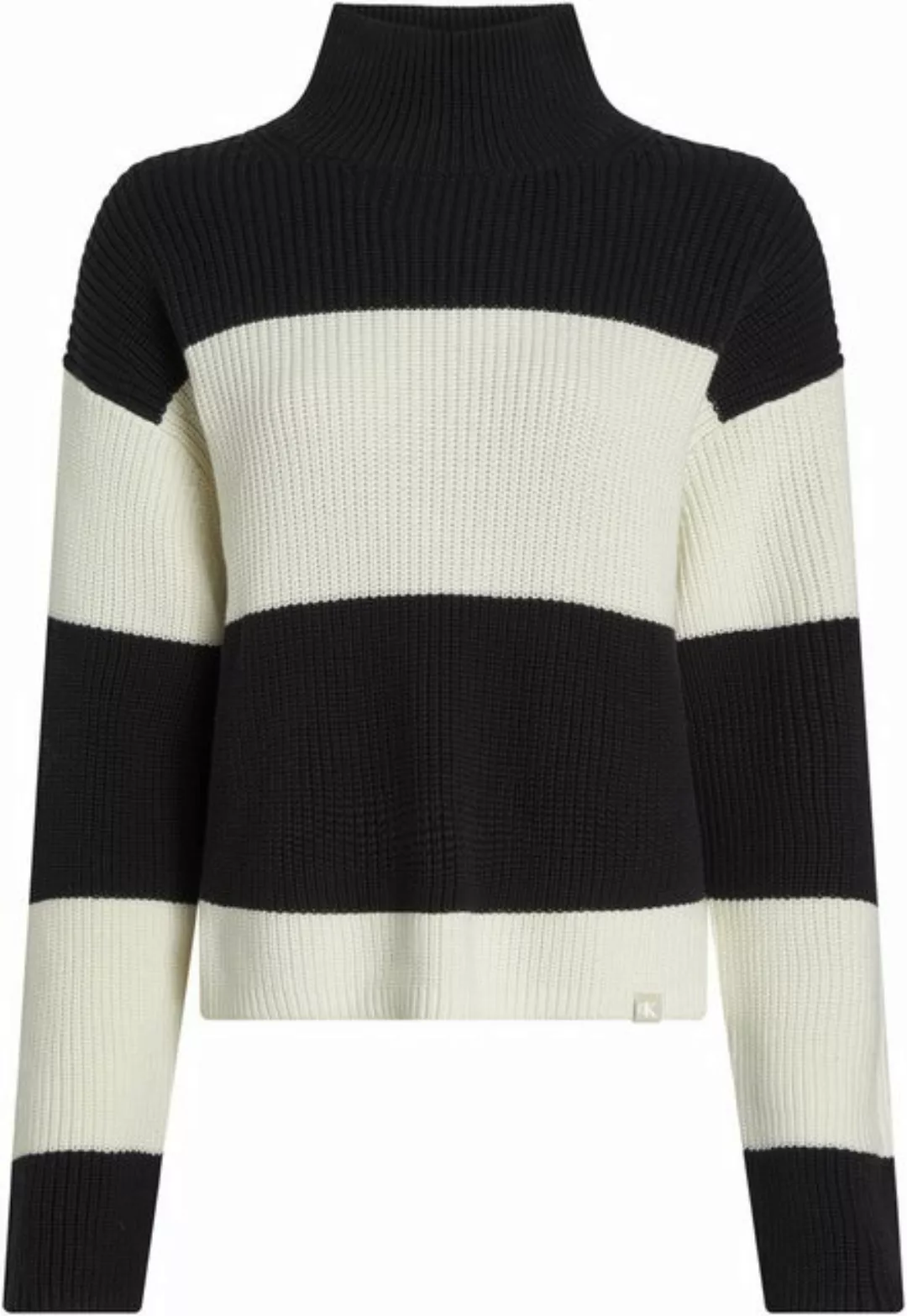 Calvin Klein Jeans Rollkragenpullover CHUNKY LOOSE HIGH NECK SWEATER mit Lo günstig online kaufen