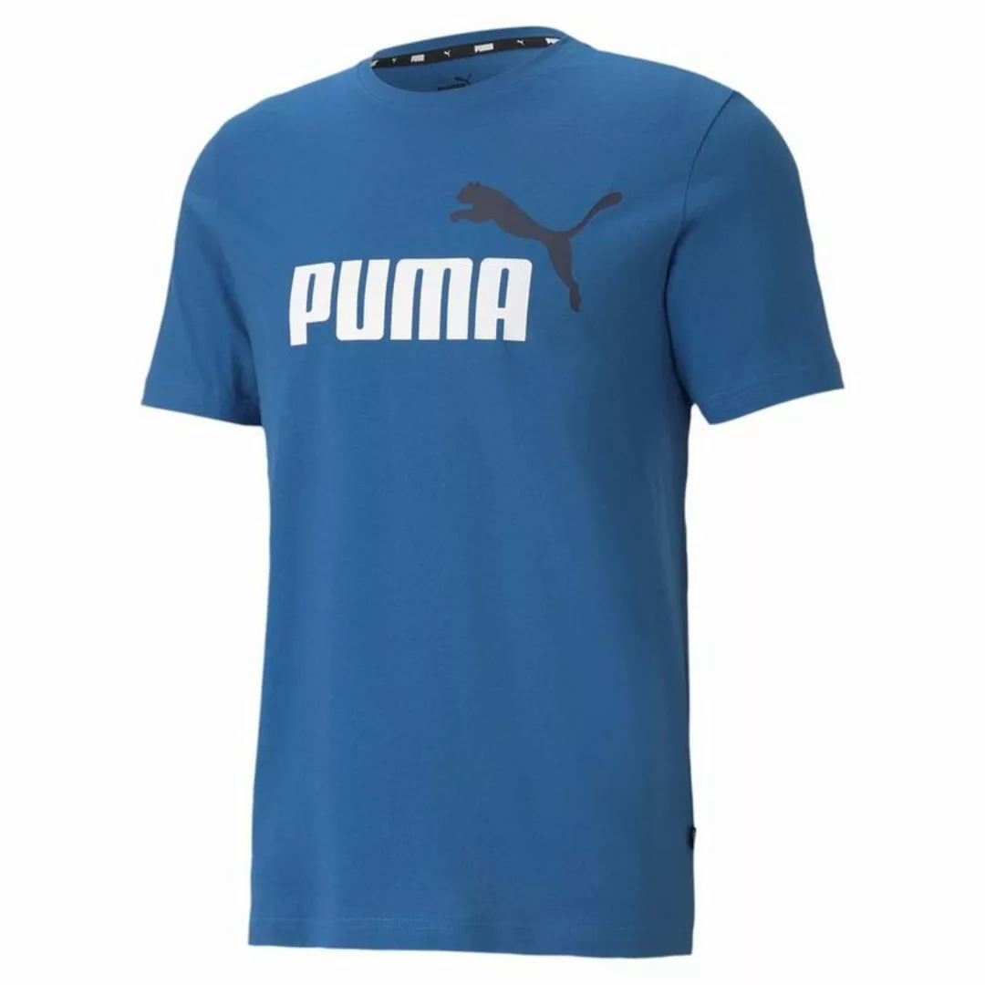 PUMA Essentials+ Herren T-Shirts mit zweifarbigem Logo | Mit Aucun | Mehrfa günstig online kaufen