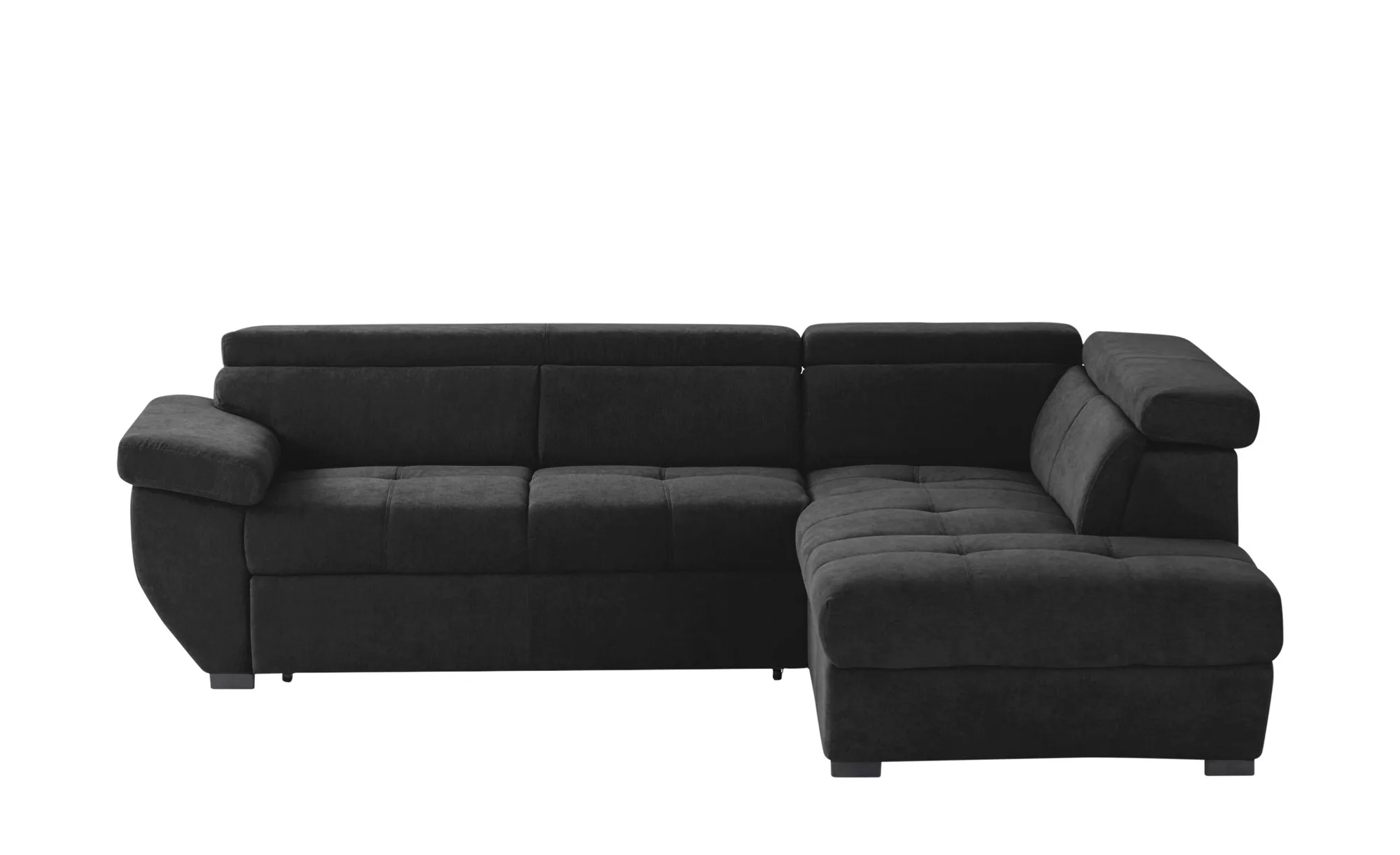 uno Ecksofa  Formula - schwarz - 79 cm - Polstermöbel > Sofas > Ecksofas - günstig online kaufen