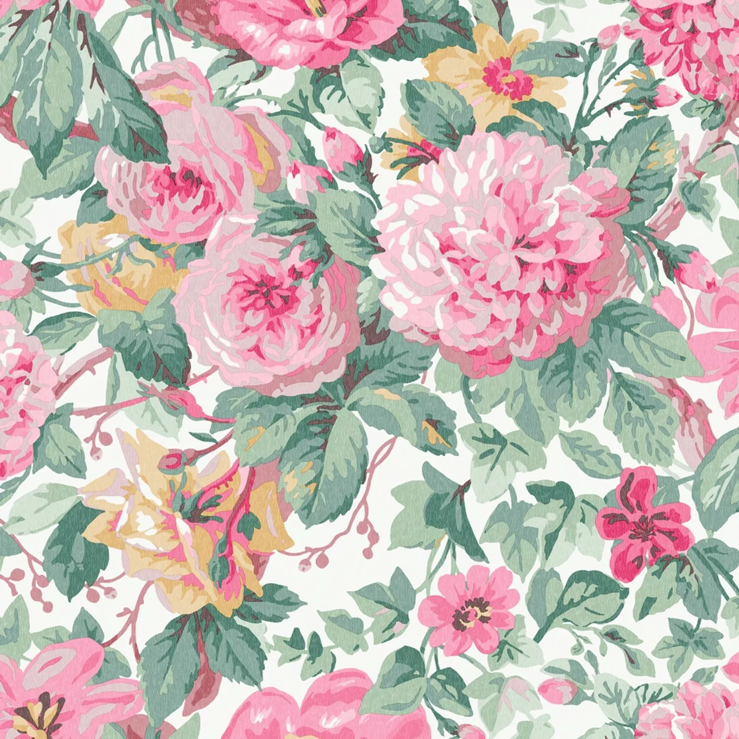 Laura Ashley Vliestapete Aveline Rose 10,05 x 0,52 m günstig online kaufen