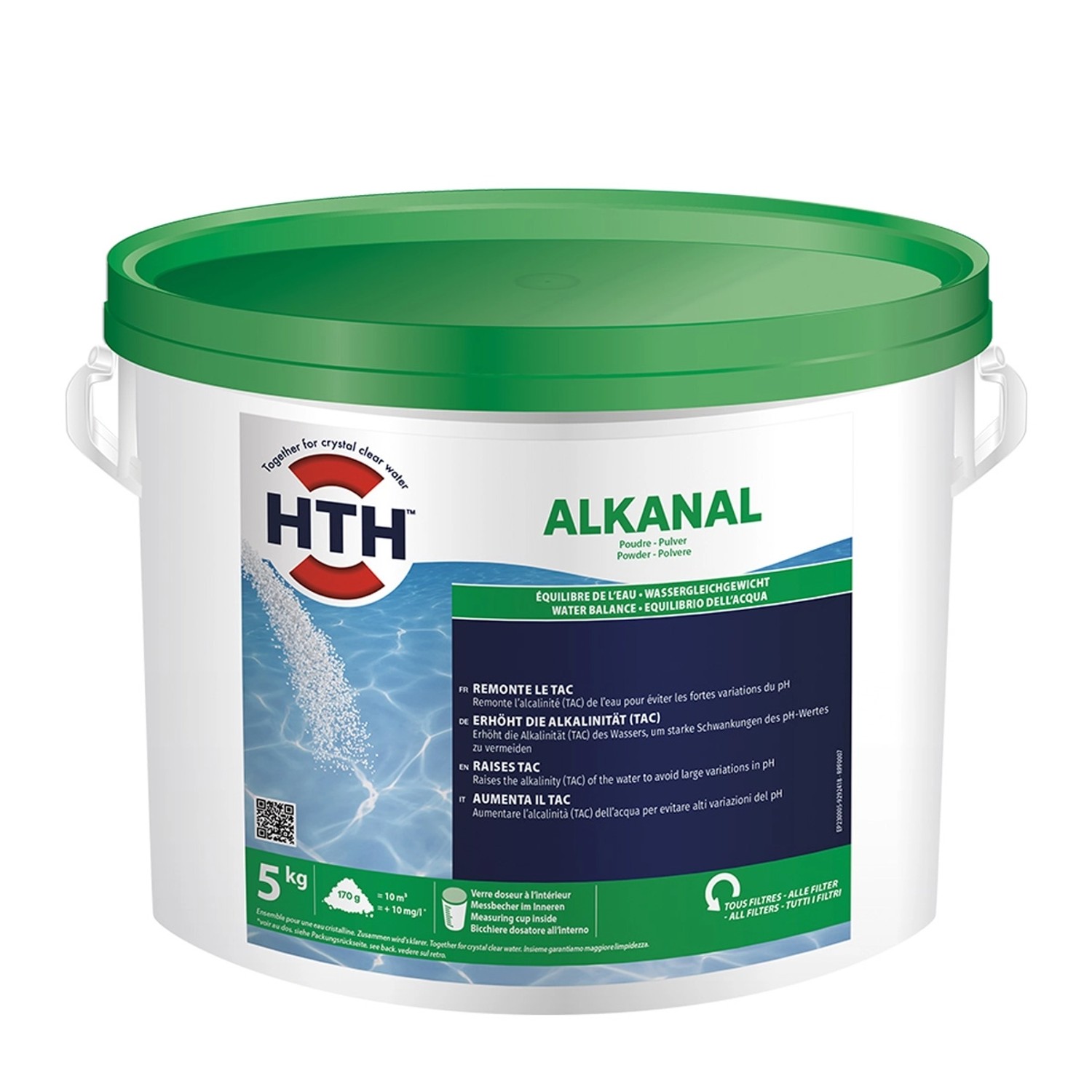 HTH Alkanal 5kg Pulver Anhebung der Alkalinität gegen pH-Wert Schwankung Po günstig online kaufen