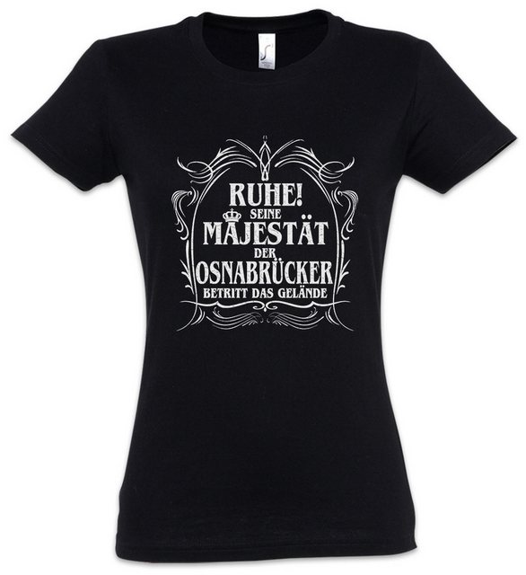 Urban Backwoods Print-Shirt Seine Majestät Der Osnabrücker Damen T-Shirt Do günstig online kaufen