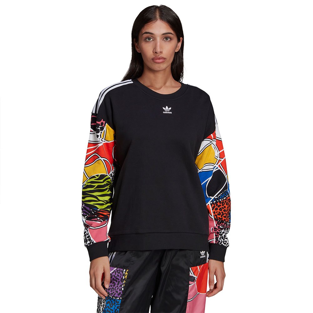 Adidas Originals Graphics Pullover 38 Black / Multicolor günstig online kaufen