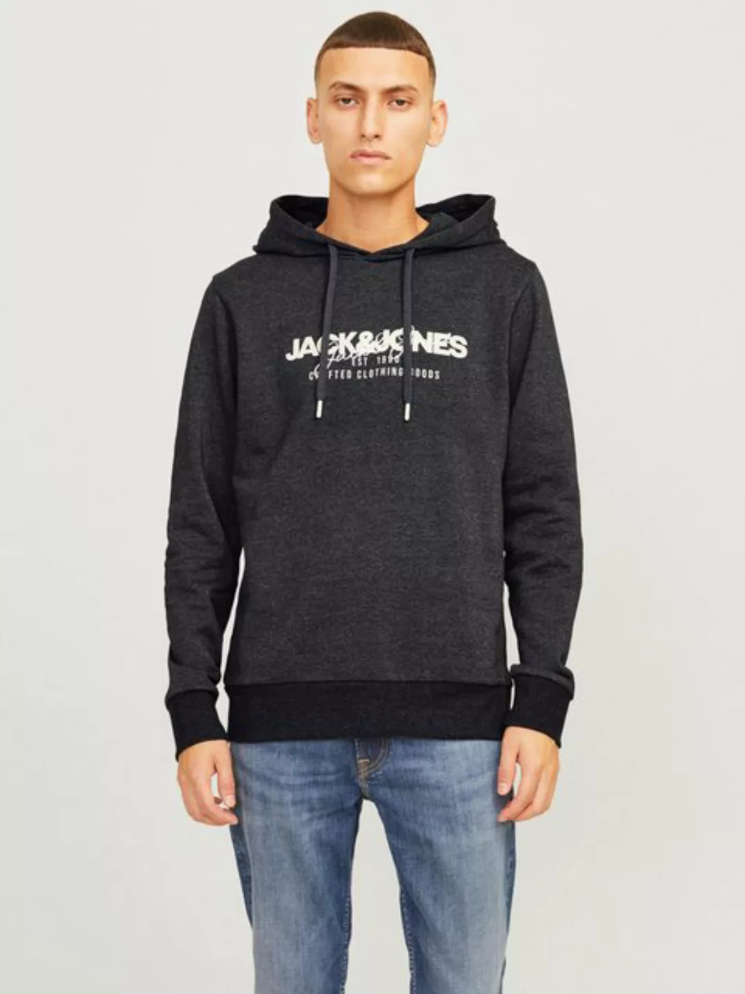 Jack & Jones Kapuzensweatshirt JJALVIS SWEAT HOOD günstig online kaufen