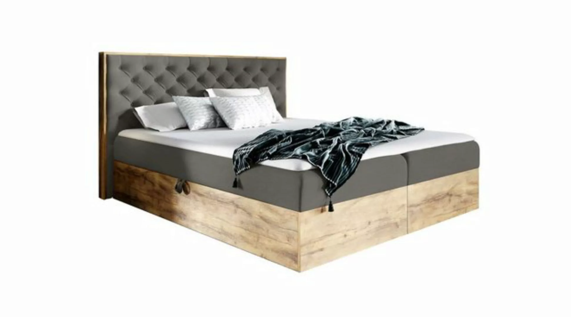 99rooms Boxspringbett Galaxy (Schlafzimmerbett, Bett), 120/140/160/180/200x günstig online kaufen