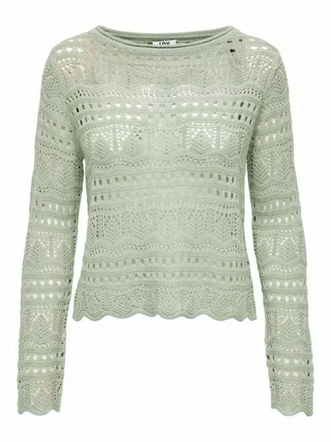 JACQUELINE de YONG Strickpullover Legerer Feinstrick Pullover Weiches Vinta günstig online kaufen