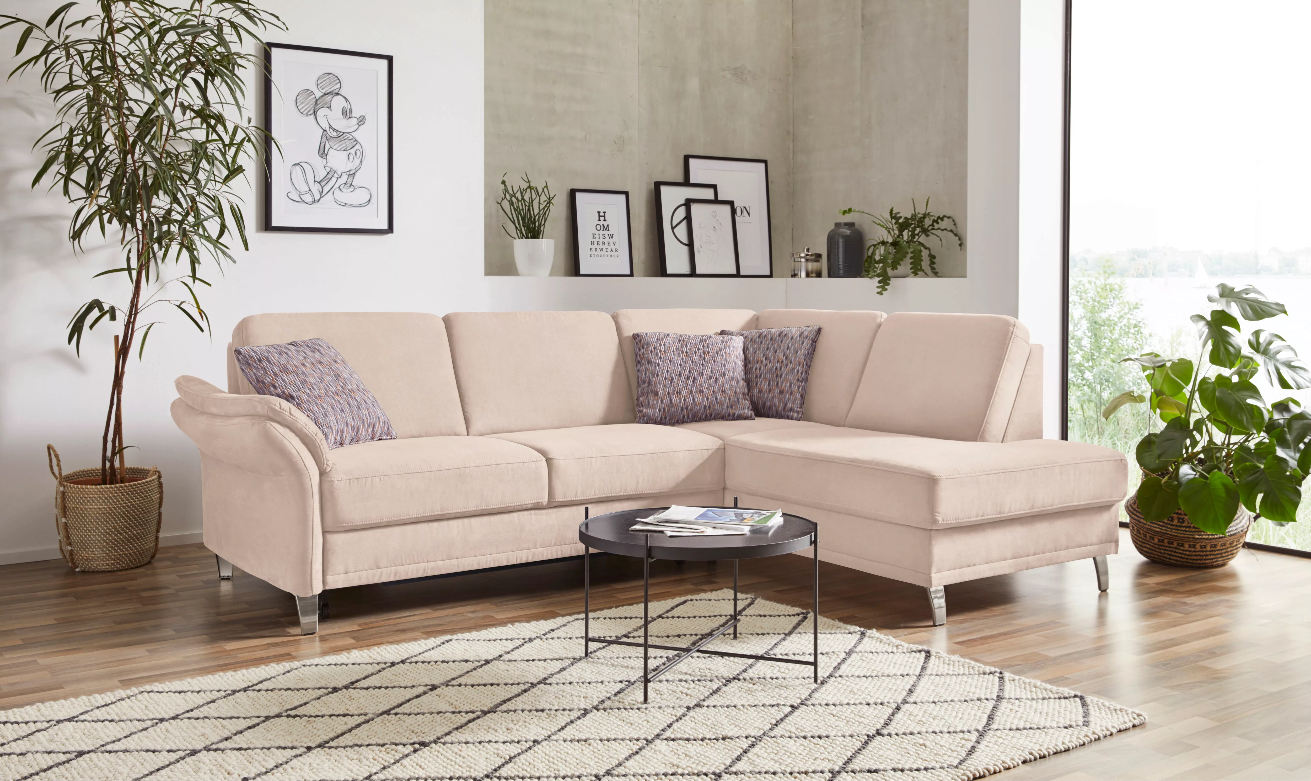 sit&more Ecksofa Clio L-Form, wahlweise mit Bettfunktion und Bettkasten, in günstig online kaufen