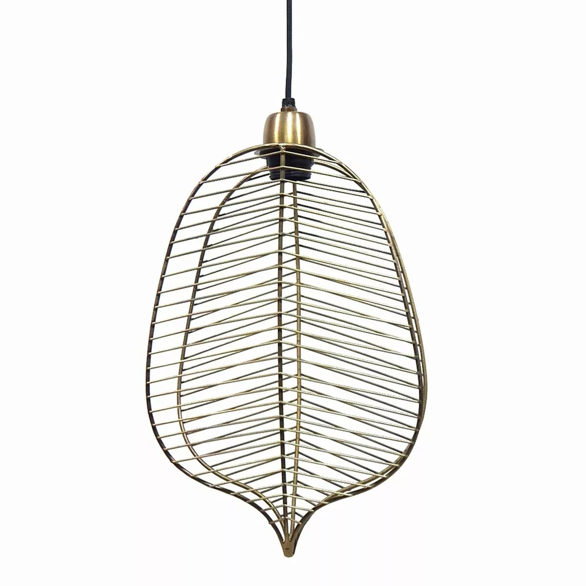 Deckenlampe 25 X 13 X 38 Cm Gold Metall günstig online kaufen