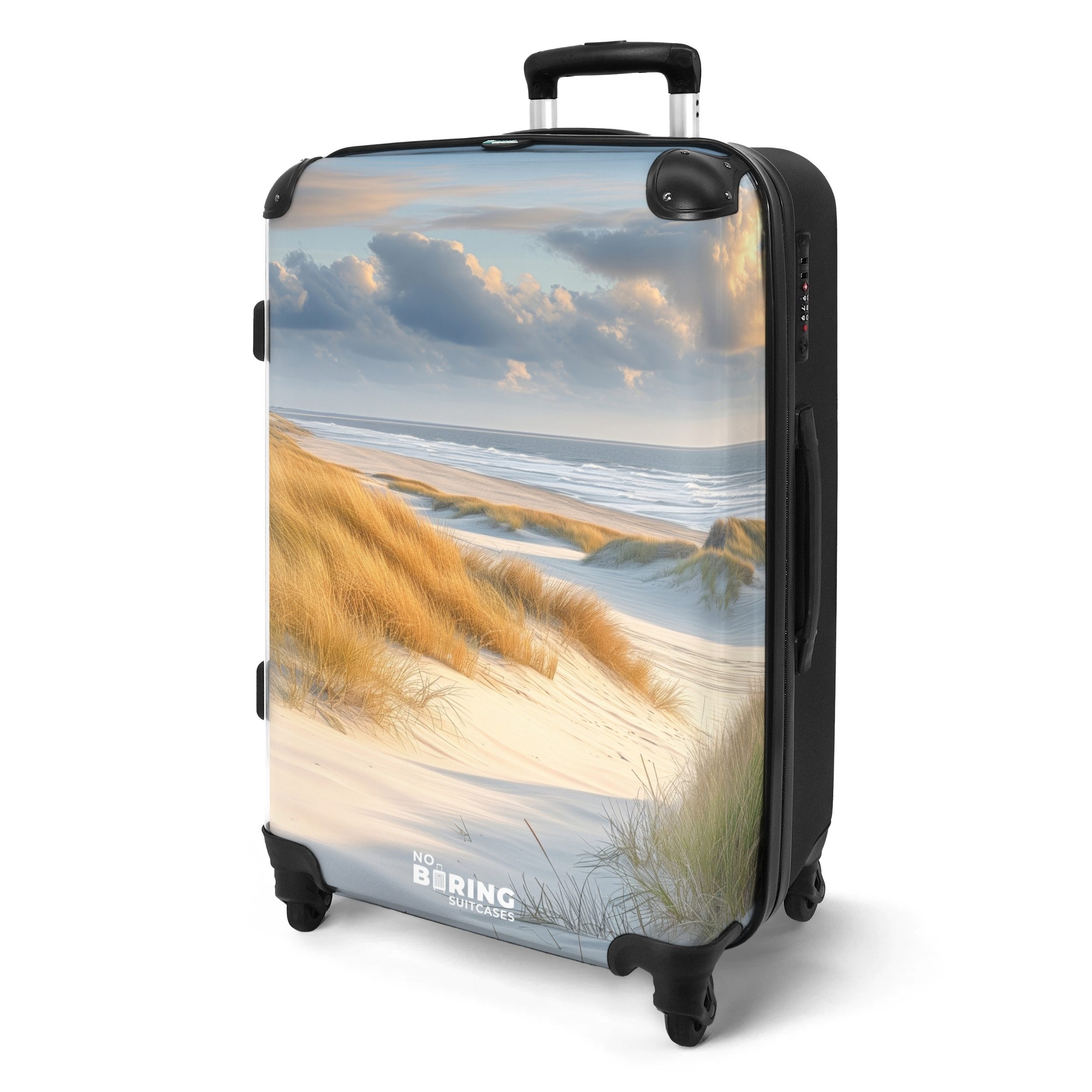 NoBoringSuitcases.com© Hartschalen-Trolley Dünen mit Strandhafer 67 günstig online kaufen