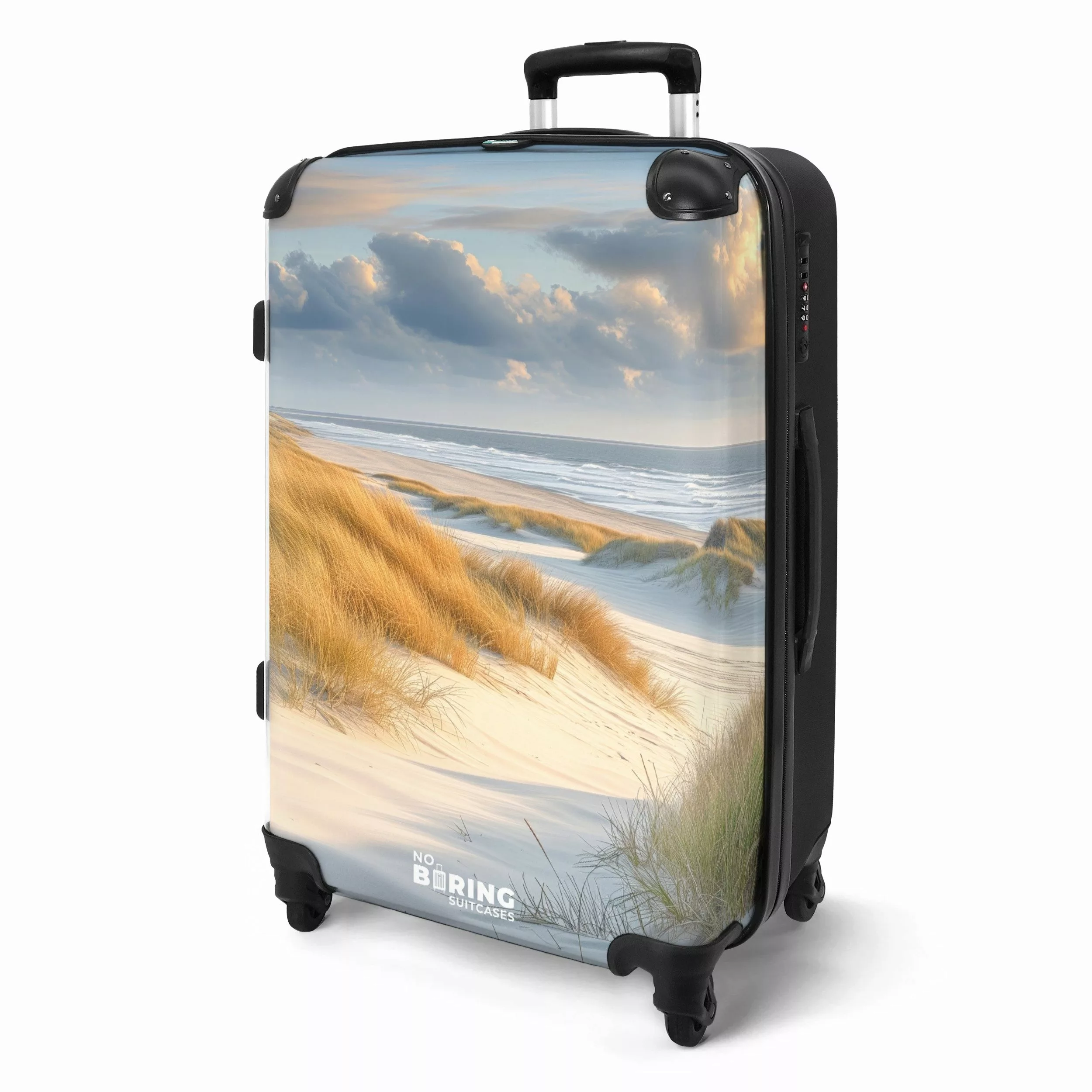 NoBoringSuitcases.com© Hartschalen-Trolley Dünen mit Strandhafer 67 günstig online kaufen