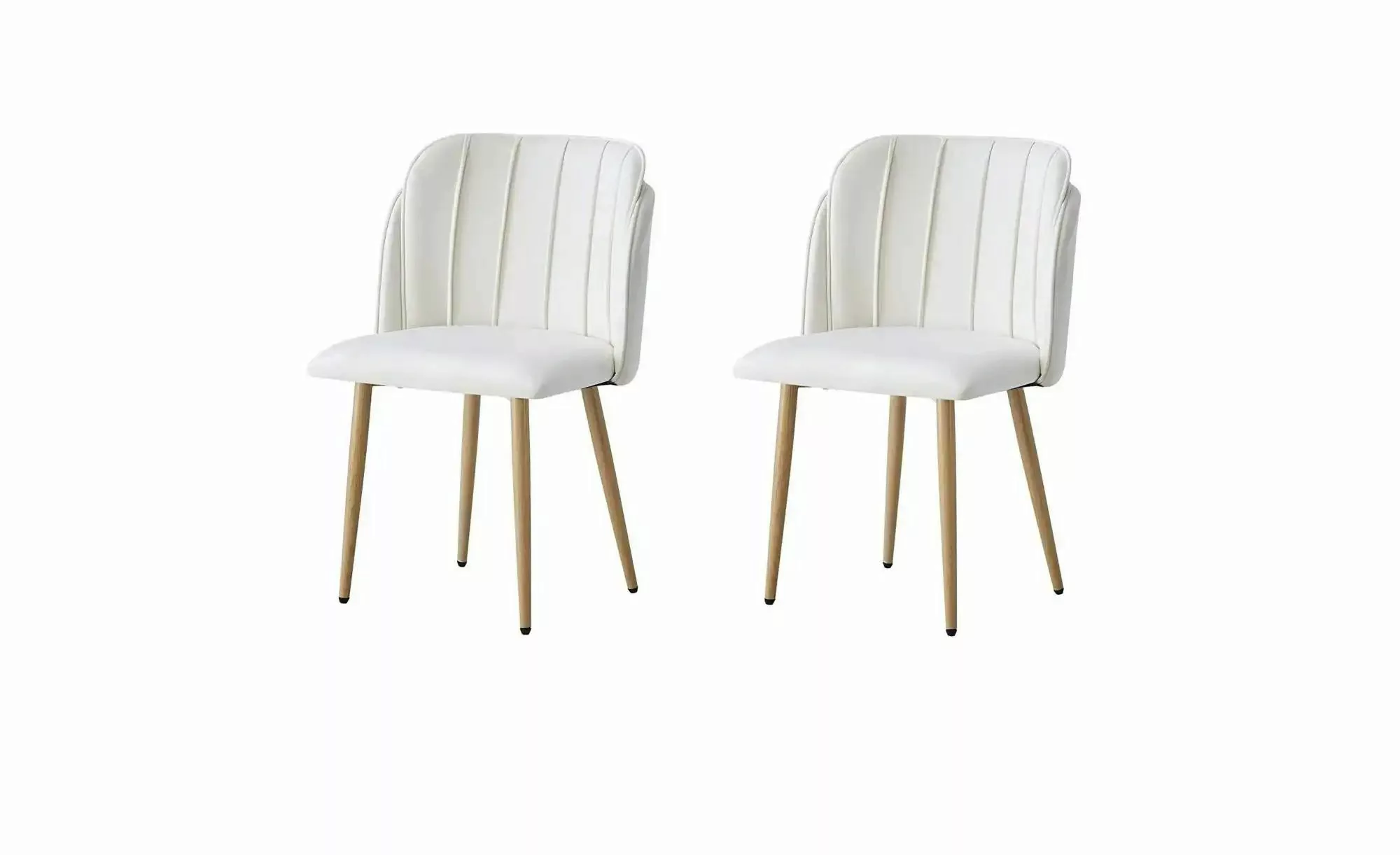 Stuhl 2er-Set  Nora ¦ beige ¦ Maße (cm): B: 51 H: 85 Stühle > Polsterstühle günstig online kaufen