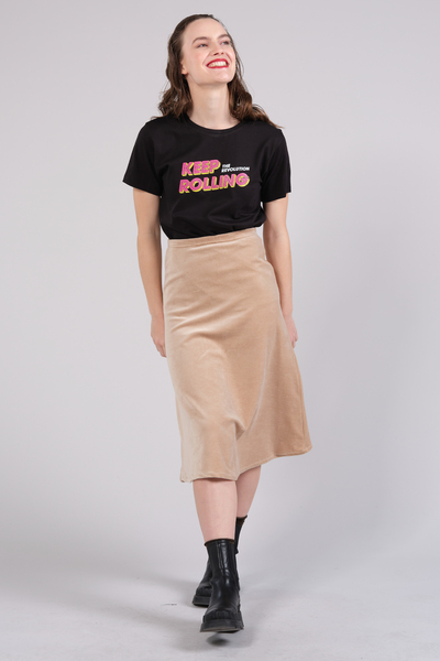 Unisex T-shirt Regular Fit "Keep Rolling" günstig online kaufen