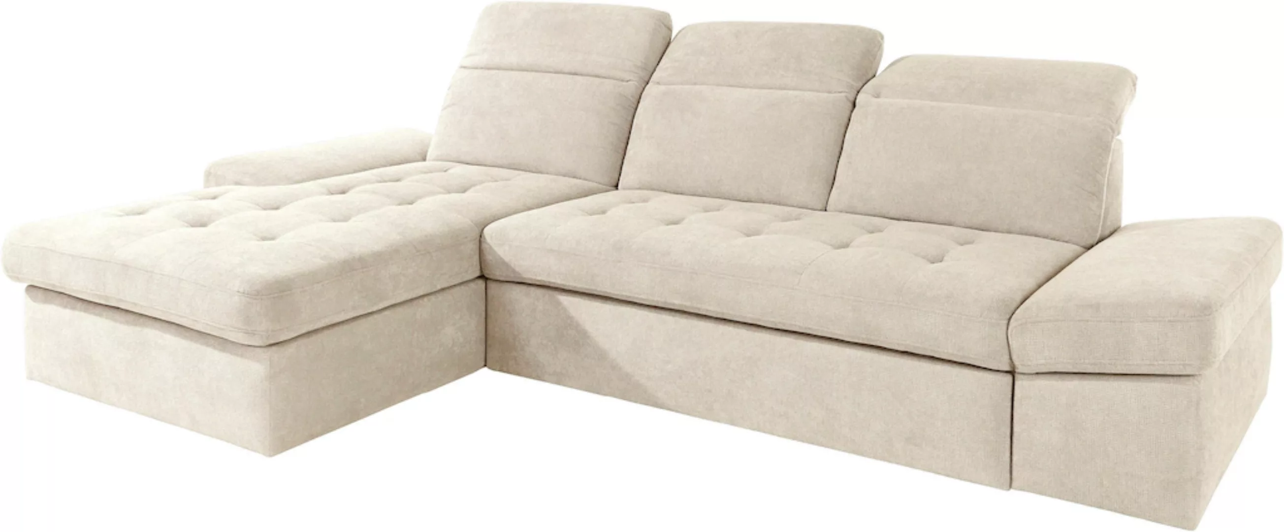 sit&more Ecksofa Stardust L-Form, wahlweise mit Bettfunktion und Bettkasten günstig online kaufen