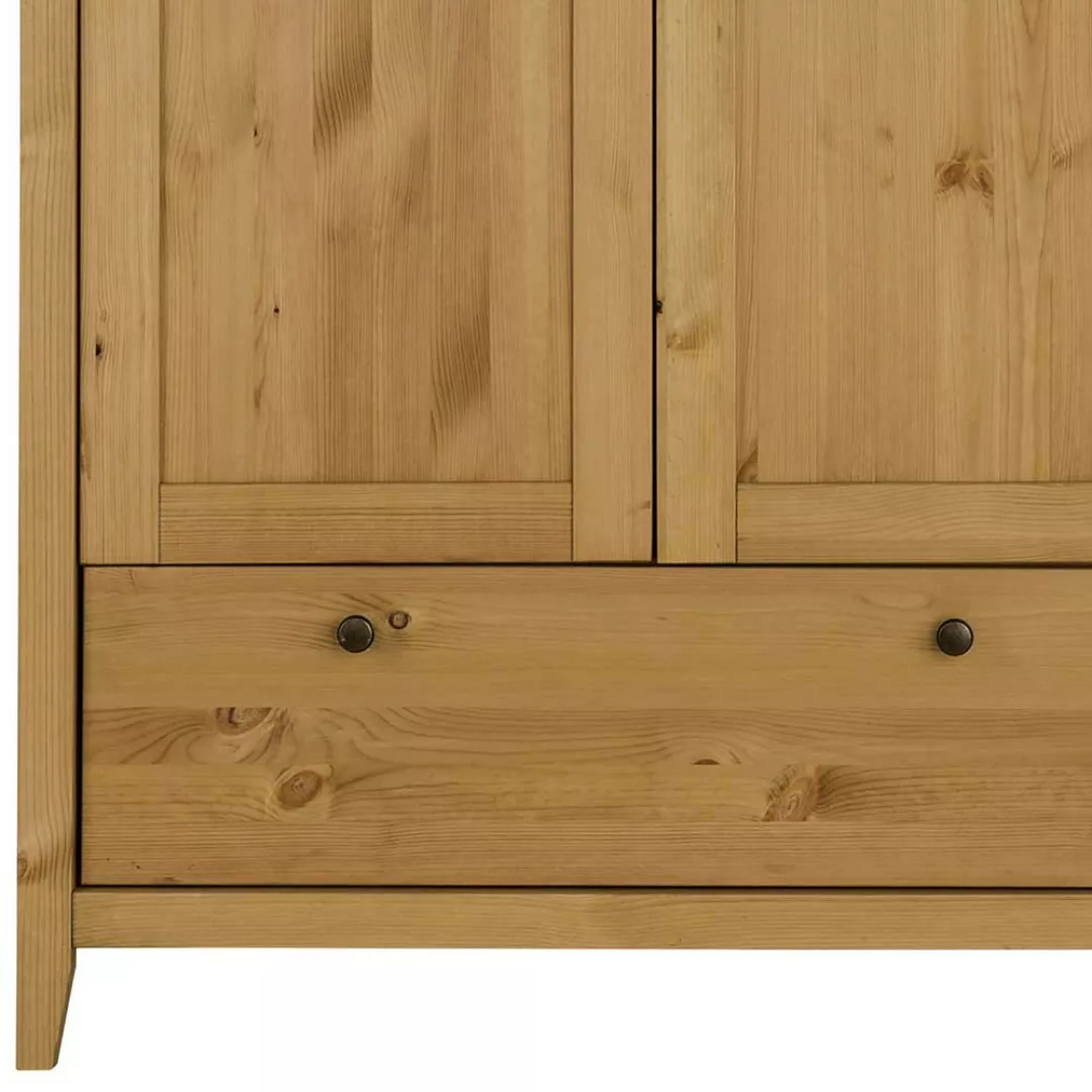 Holzkleiderschrank im Landhausstil 187 cm breit günstig online kaufen