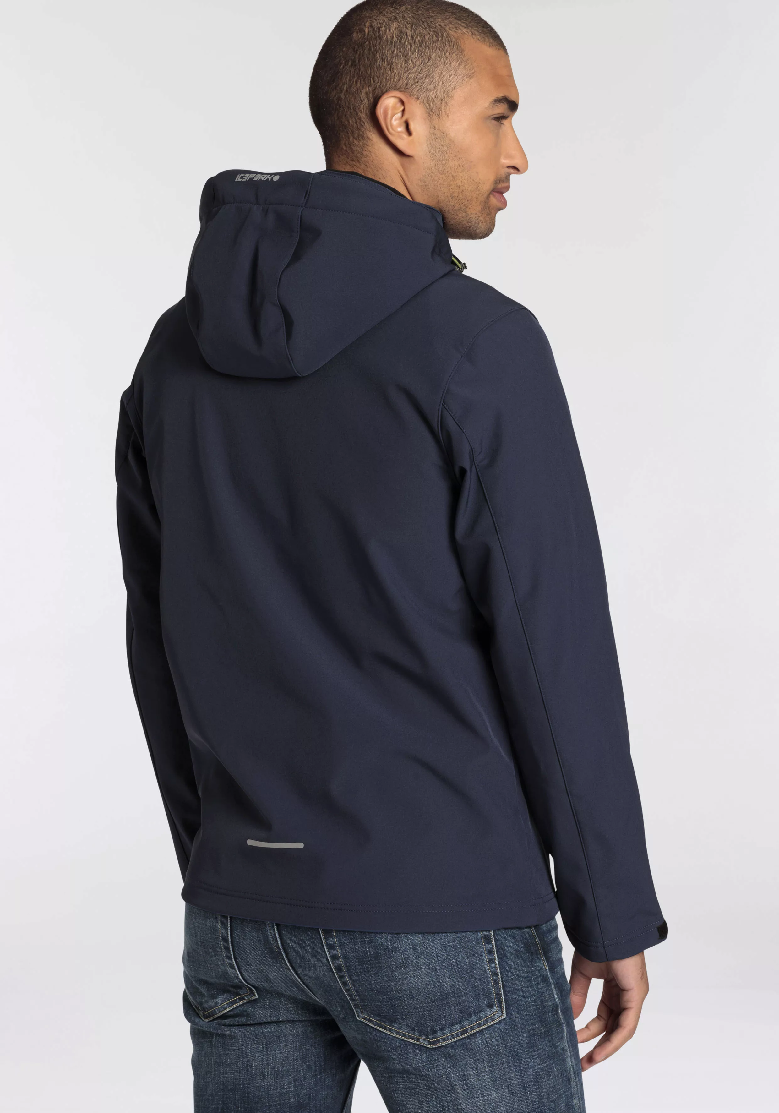 Icepeak Softshelljacke "H SOFTSHELLJACKE BRIMFIELD", mit Kapuze, mit dezent günstig online kaufen