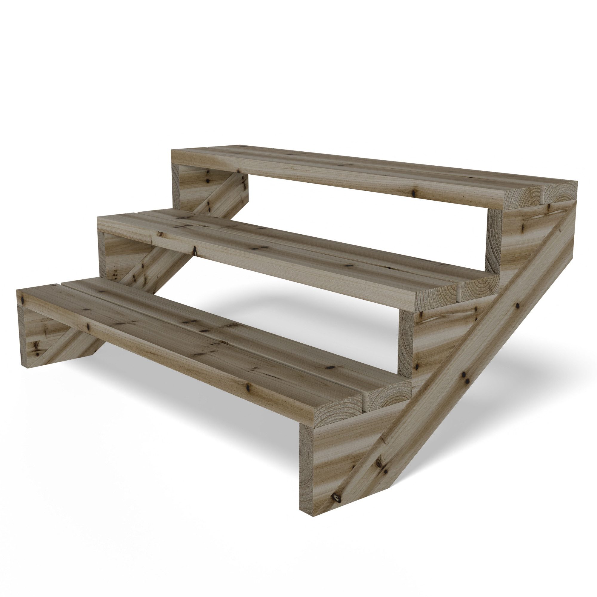 Gartenwelt Riegelsberger Außentreppe Terrassentreppe Kiefer kesseldruckimpr günstig online kaufen