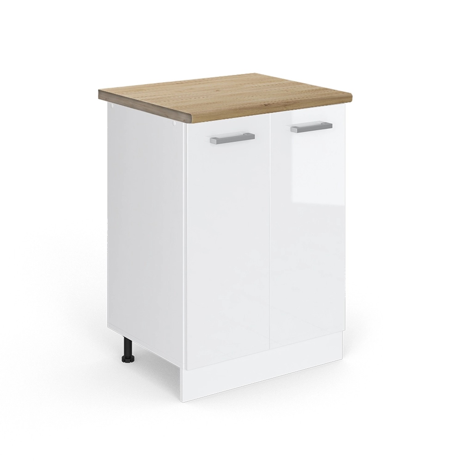 Vicco Unterschrank R-Line, Weiß Hochglanz/Weiß, 60 günstig online kaufen