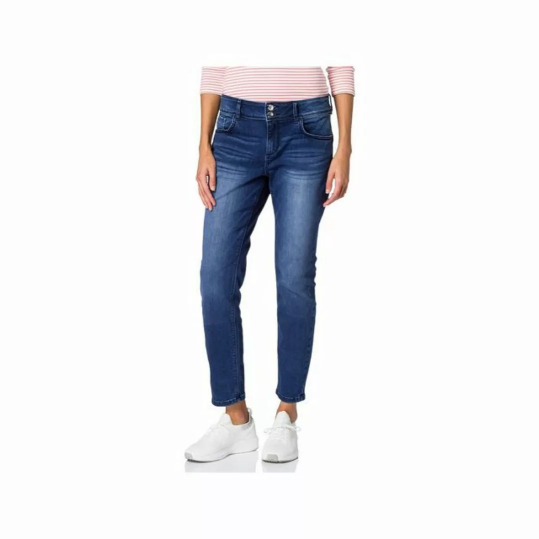 Tom Tailor Damen Jeans ALEXA - Skinny Fit - Blau - Dark Stone Wash Denim günstig online kaufen