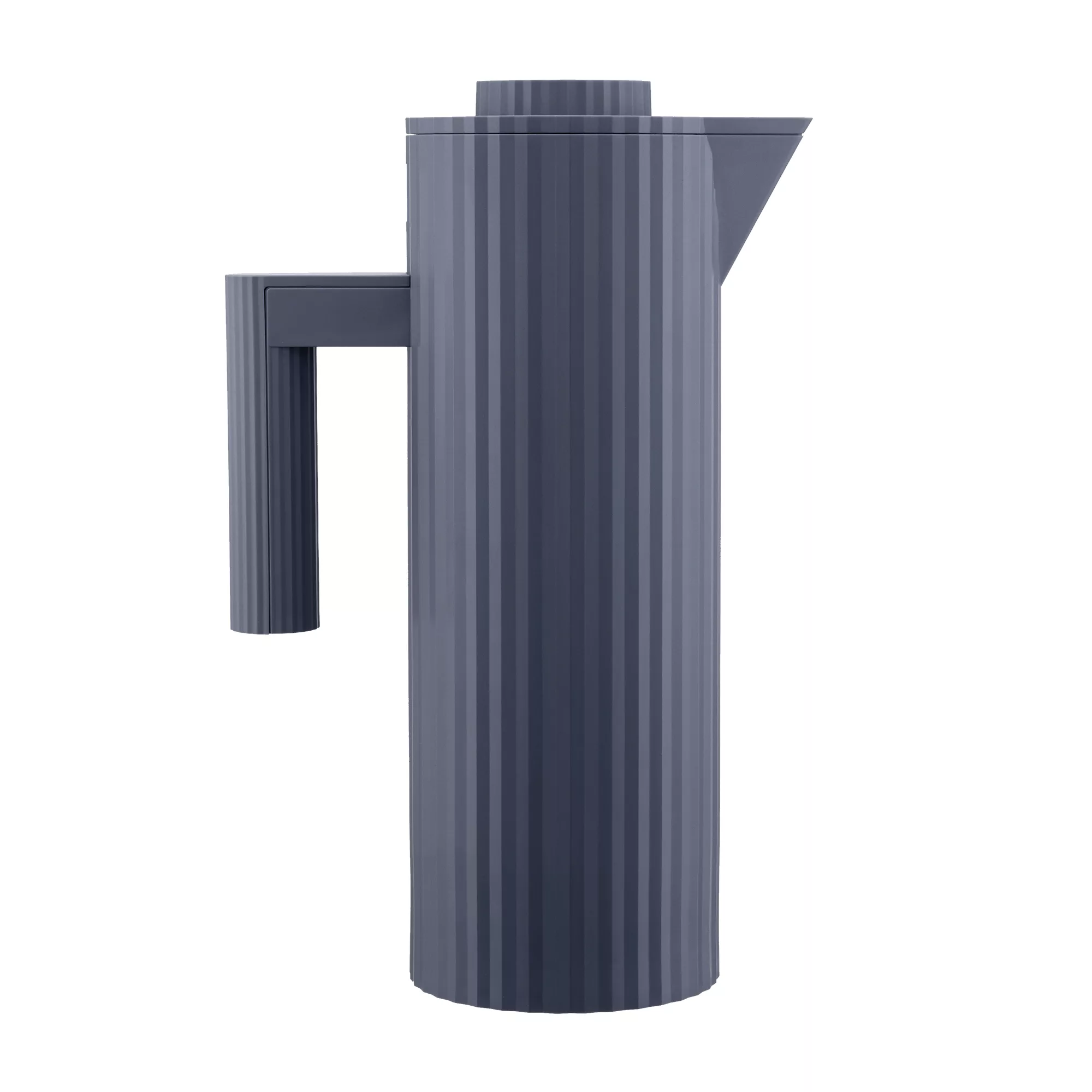 Isolierkrug Plissé plastikmaterial grau / 1 L - Thermoplastisches Kunstharz günstig online kaufen