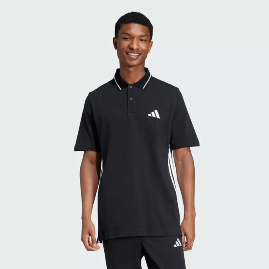 adidas Sportswear Poloshirt ESSENTIALS 3-STREIFEN PIQUÉ POLOSHIRT günstig online kaufen