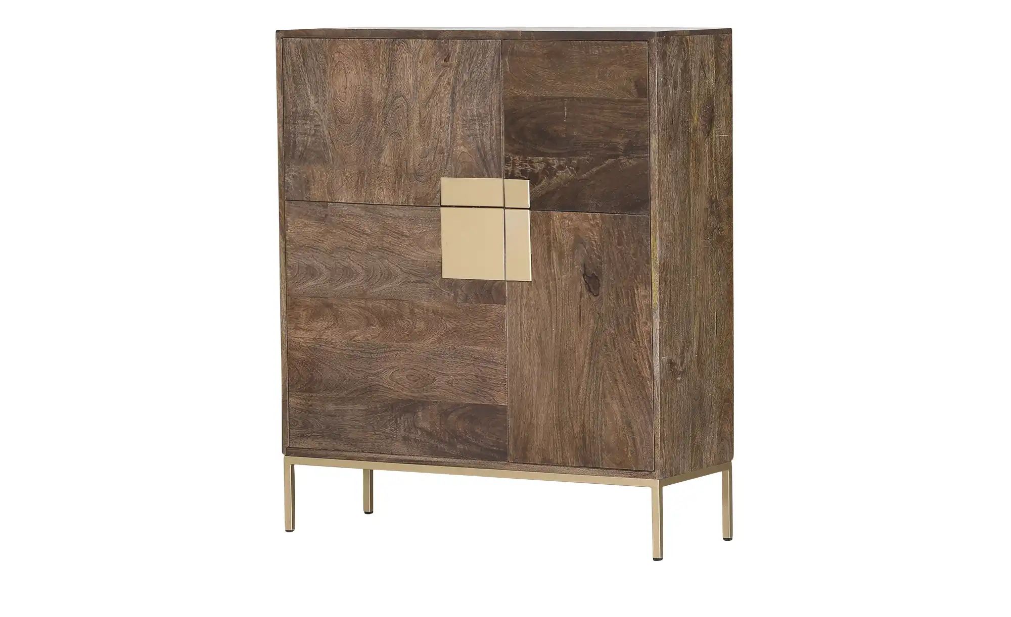 Sideboard  Roxy ¦ braun ¦ Maße (cm): B: 100 H: 118 T: 38.0 Kommoden & Sideb günstig online kaufen