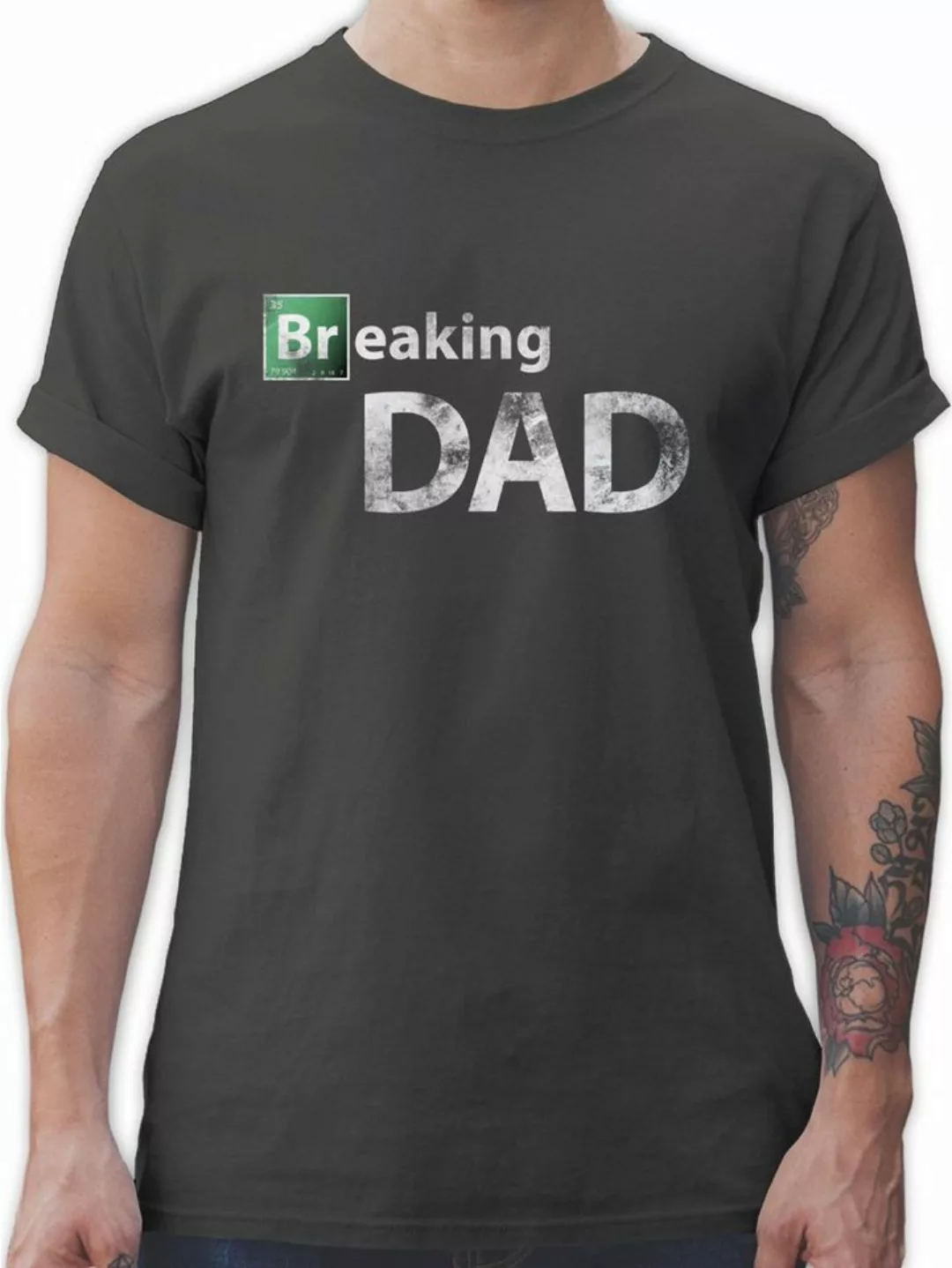 Shirtracer T-Shirt Breaking Dad Papa günstig online kaufen