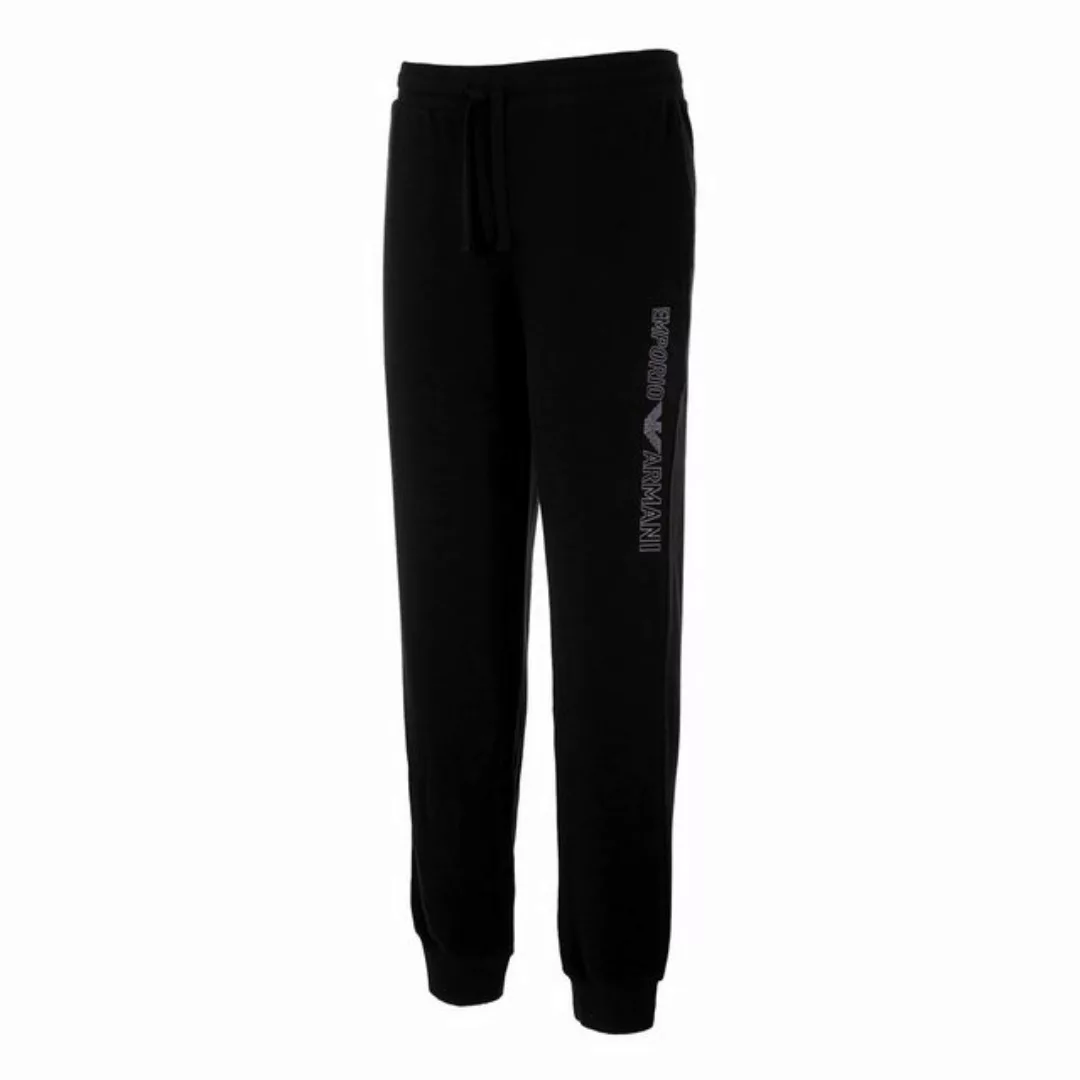 Emporio Armani Loungehose Trousers mit Markendruck seitlich am linken Bein günstig online kaufen