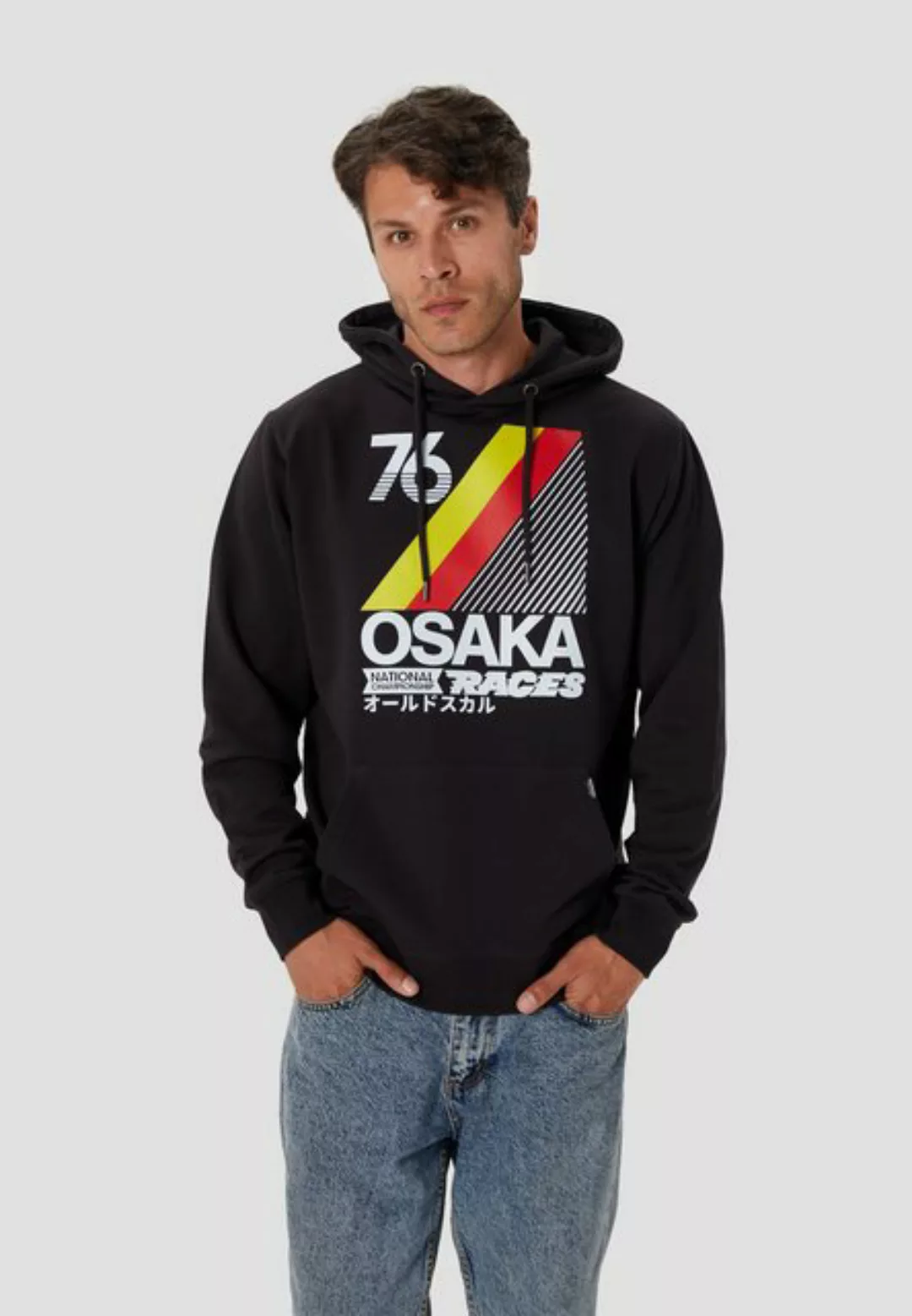 Oldskull Hoodie Retro Japan City Vintage Graphic günstig online kaufen