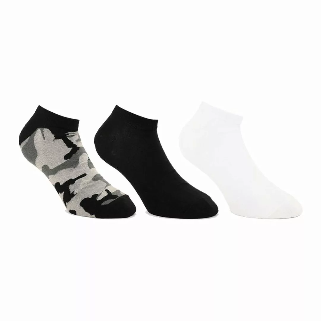DIESEL Herren Sneaker-Socken, 3er Pack - SKM-GOST-THREEPACK, Low Cut, Uni/C günstig online kaufen