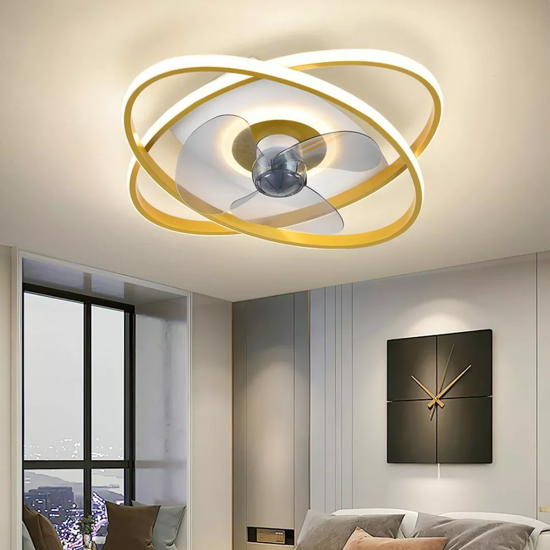 Euroton Deckenventilator Deckenventilator mit LED Beleuchtung günstig online kaufen