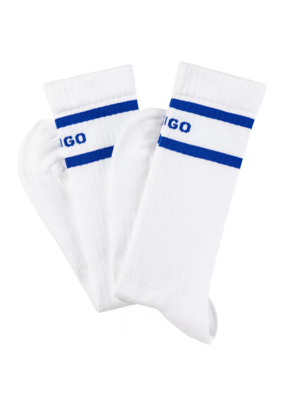 HUGO Blue Freizeitsocken "2P SK BLUE STRIPE CC", (2 Paar) günstig online kaufen