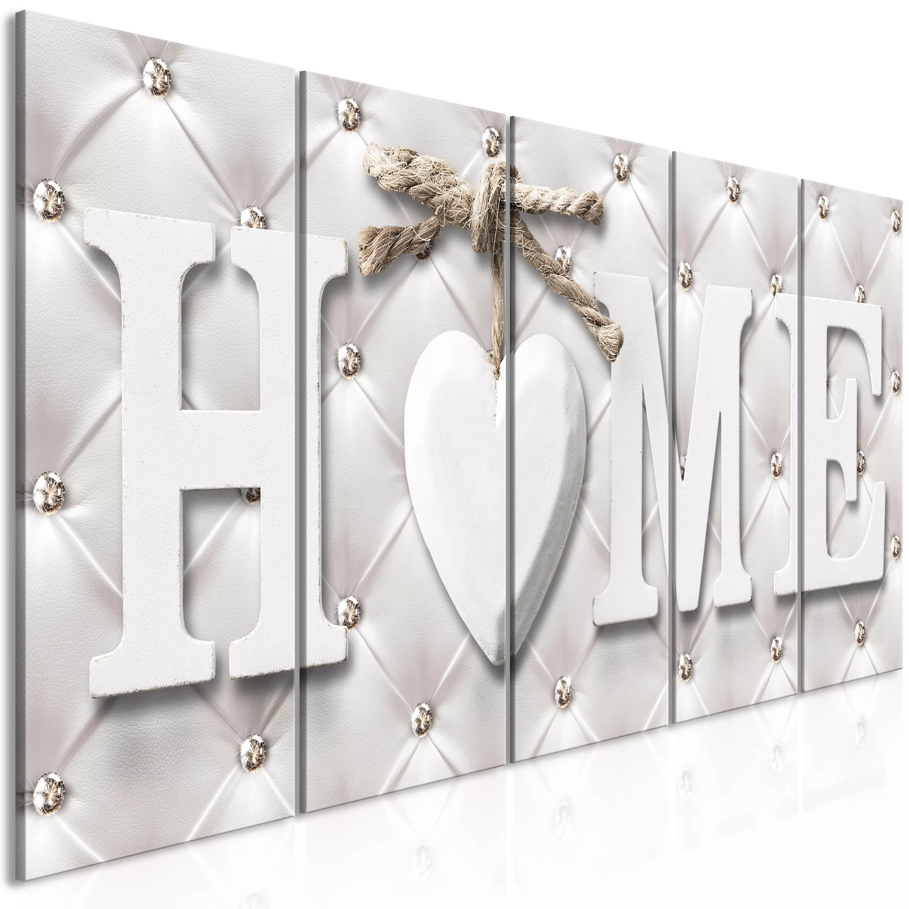 Wandbild - Quilted Home (5 Parts) Narrow günstig online kaufen