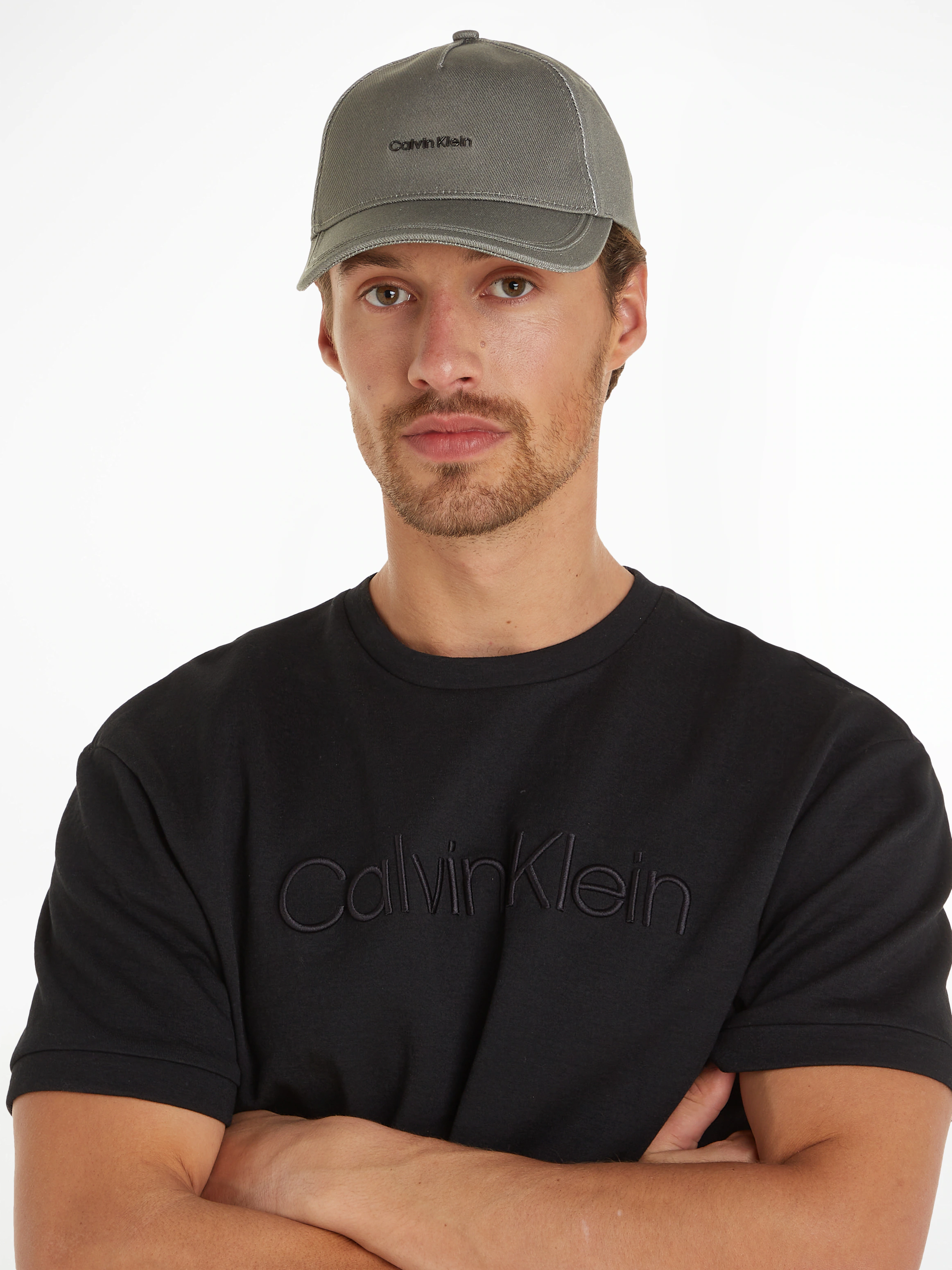 Calvin Klein Snapback Cap "METAL LETTERING BB CAP", mit Logoprägung günstig online kaufen