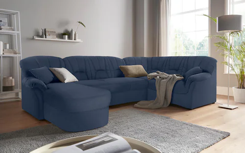 DOMO collection Wohnlandschaft "Bahia mit viel Platz, zeitloses Design, U-F günstig online kaufen