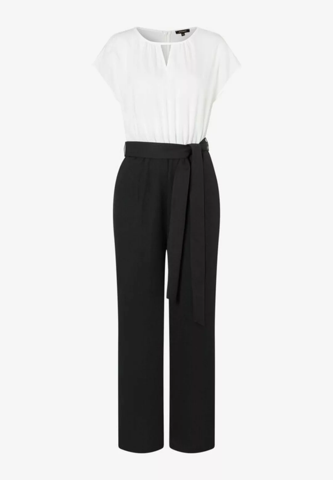 Jumpsuit, schwarz/ecru günstig online kaufen