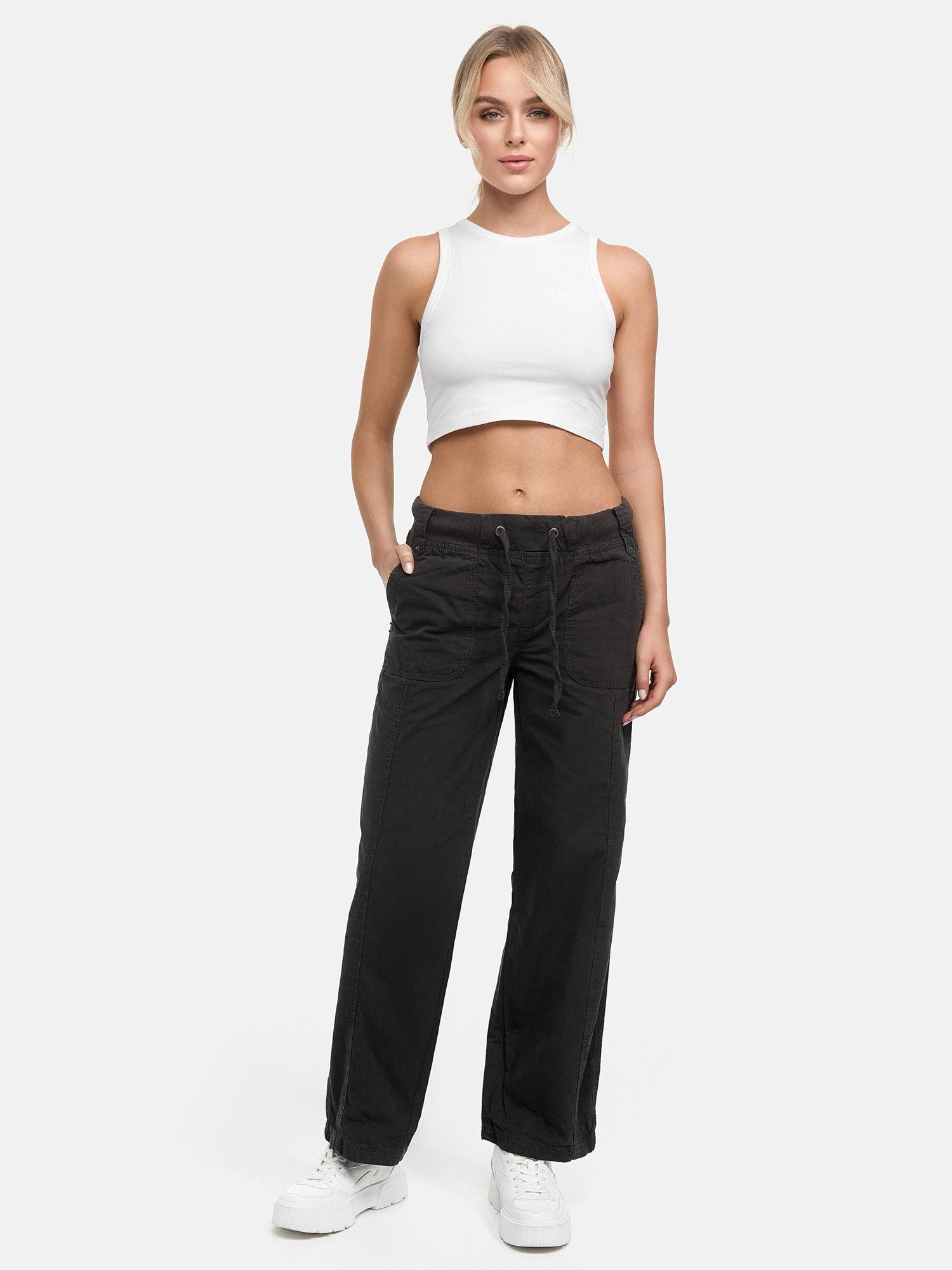 Tazzio Stoffhose Straight Fit F601 Wide günstig online kaufen